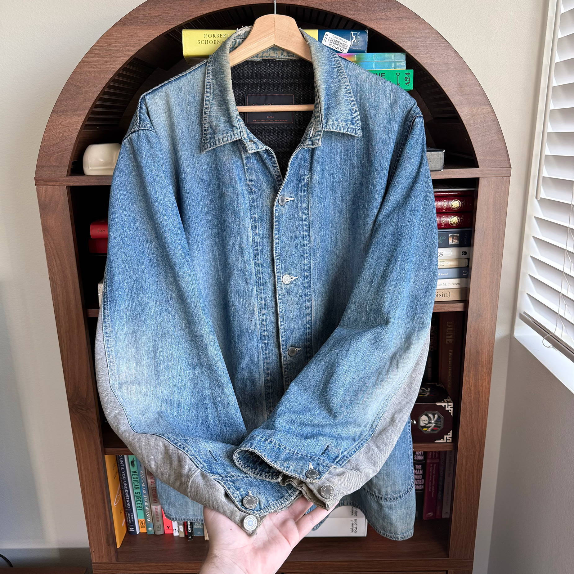 Undercover AW03 Paper Doll Hybrid Reconstructed Denim Chore Jacket