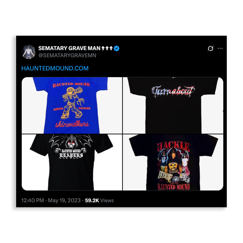 Haunted Mound 2023 Reapers Tee