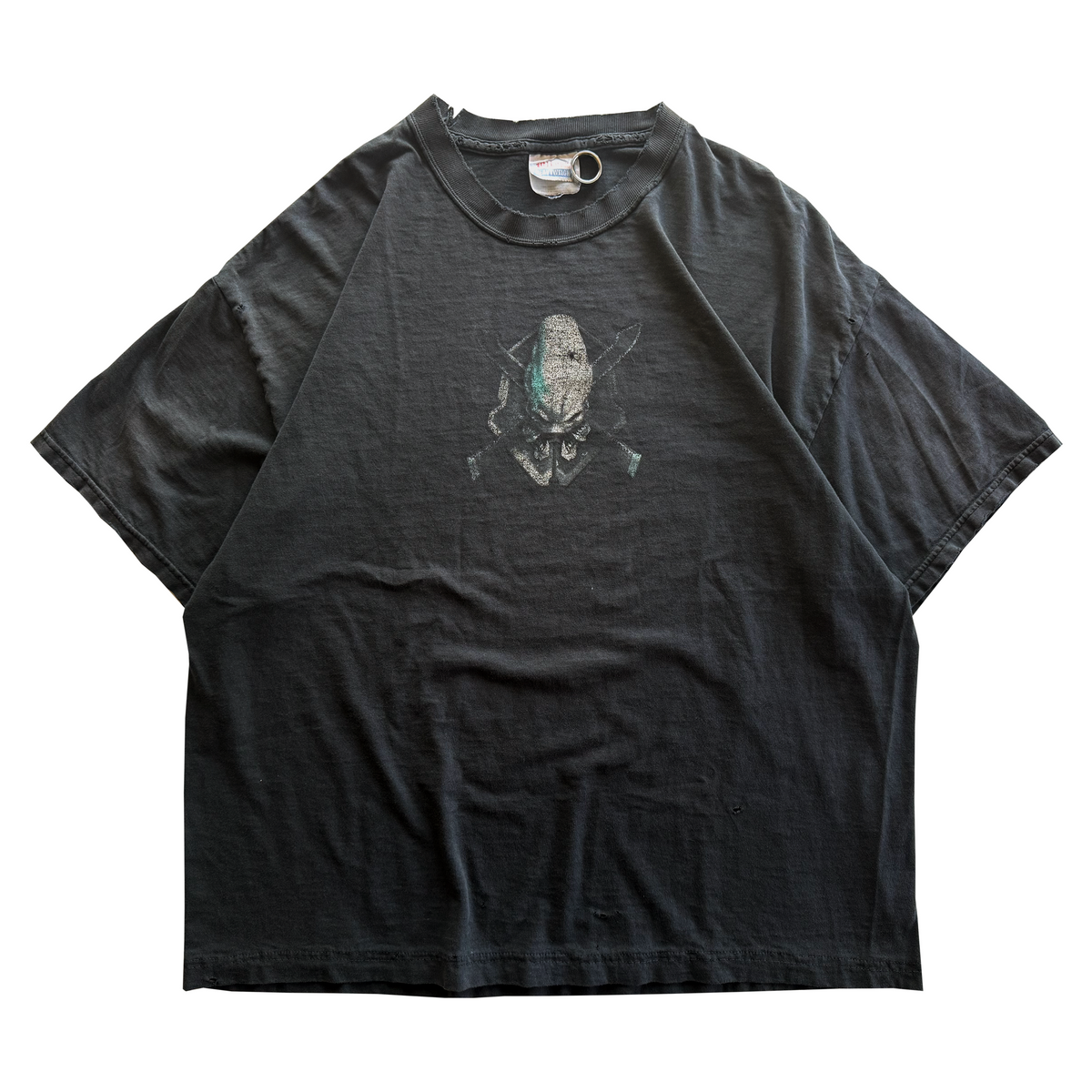 Vintage 2004 Halo 2 Legendary Logo Distressed Fader Tee