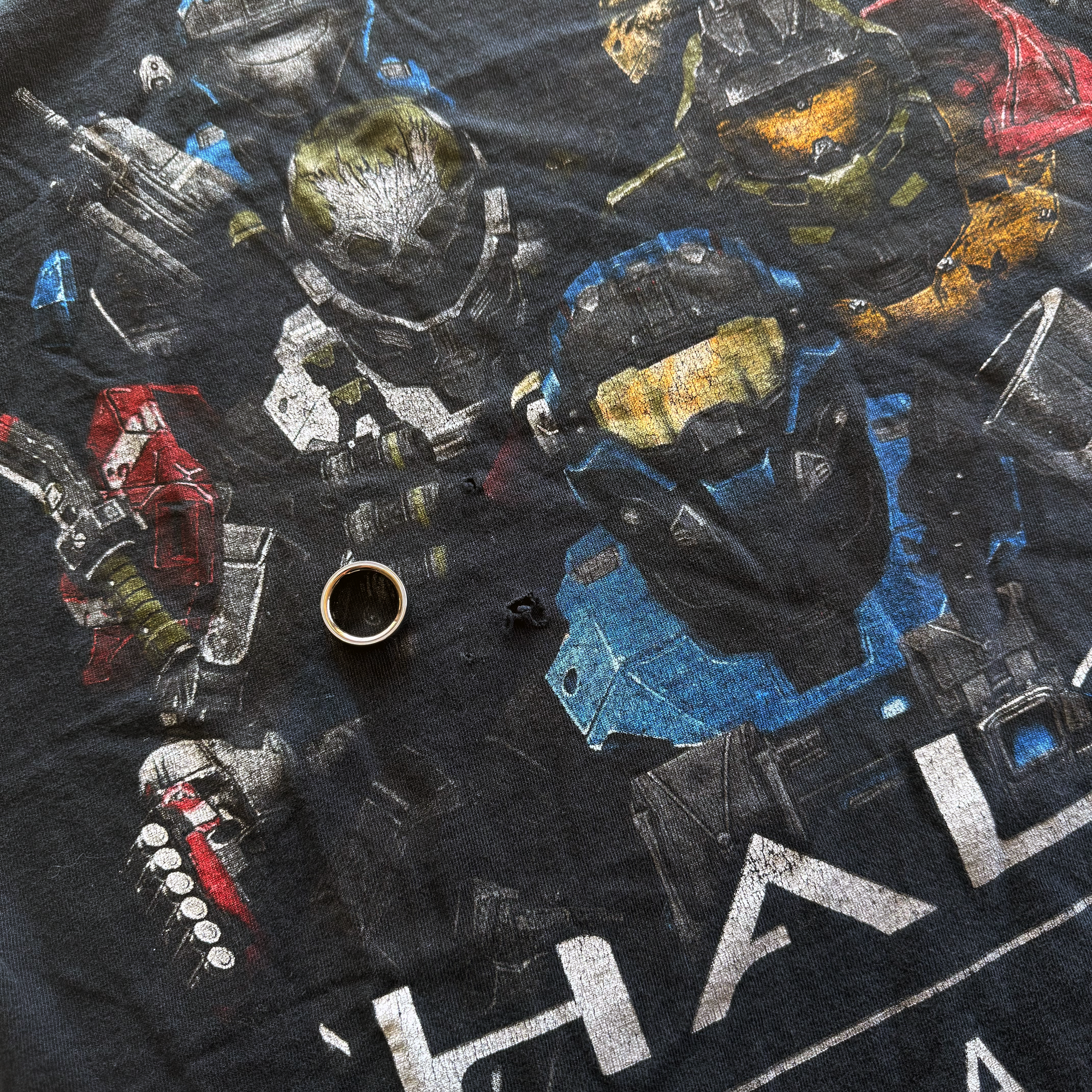 Vintage 2010 Halo Reach Noble Team Tee