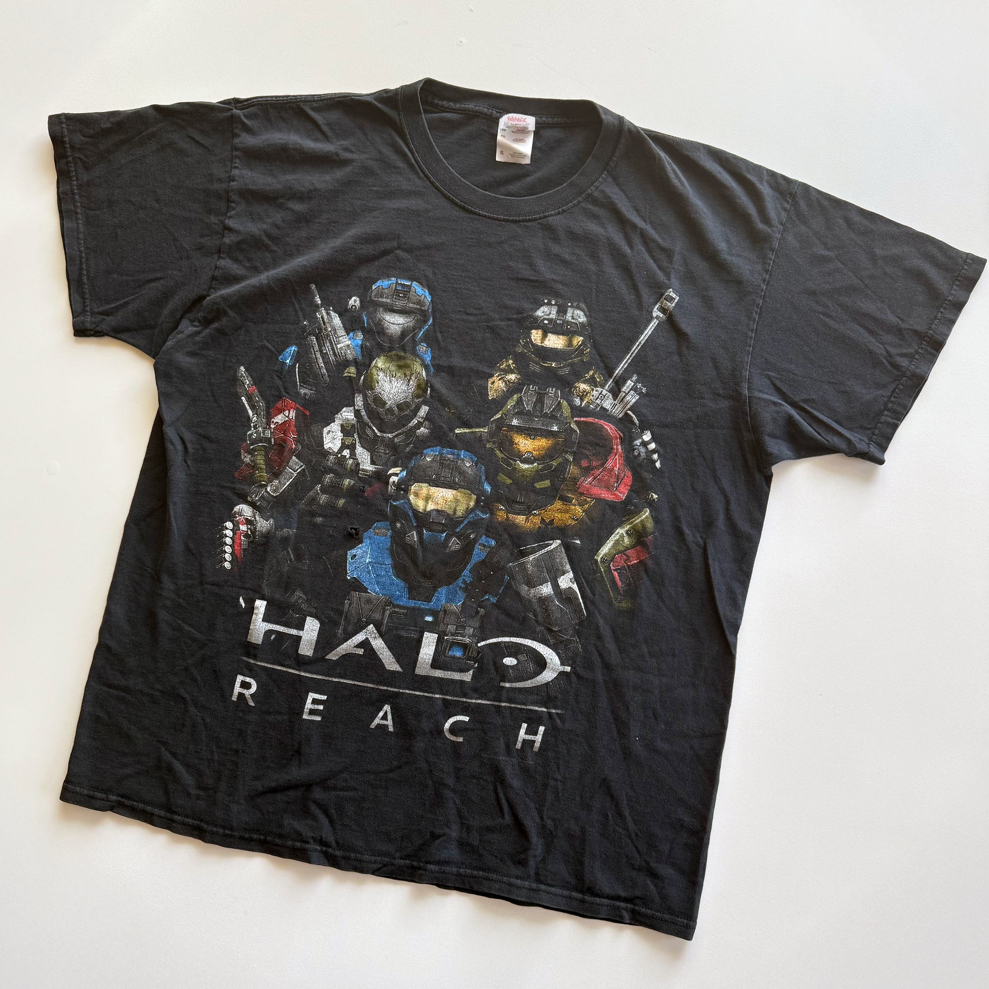 Vintage 2010 Halo Reach Noble Team Tee