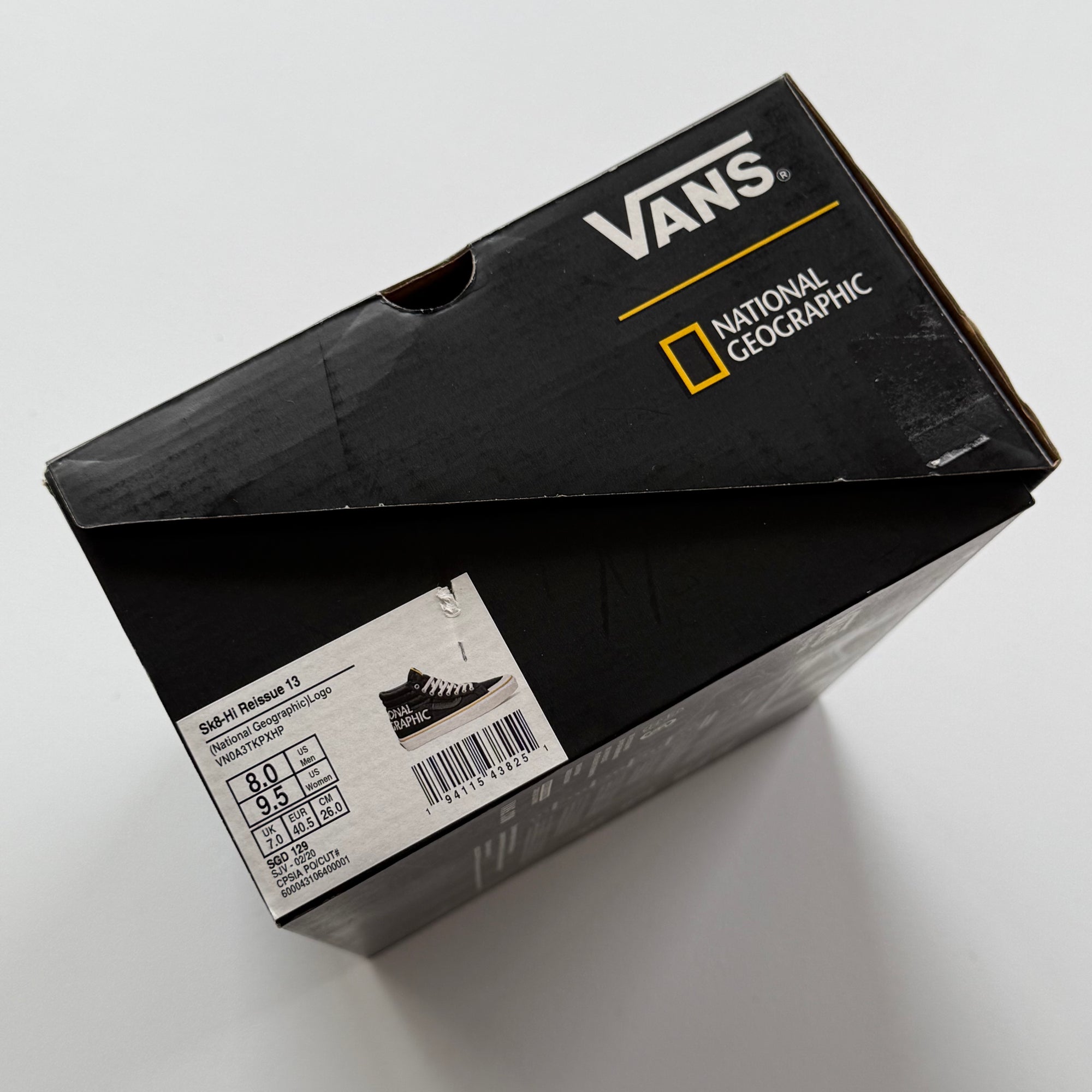 Vans x National Geographic 2020 Sk8-Hi Reissue 138 'Logo' (Size 8)