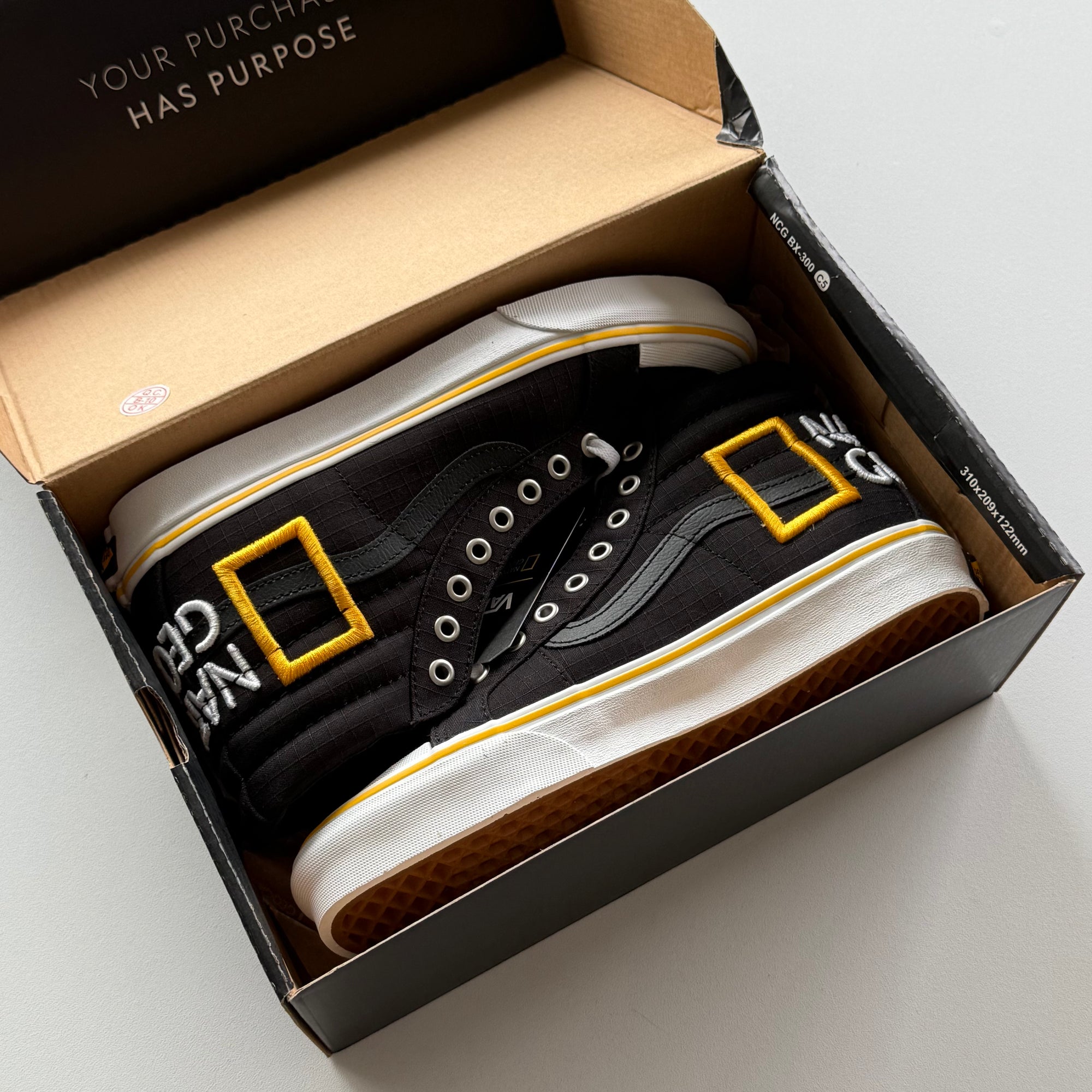 Vans x National Geographic 2020 Sk8-Hi Reissue 138 'Logo' (Size 8)