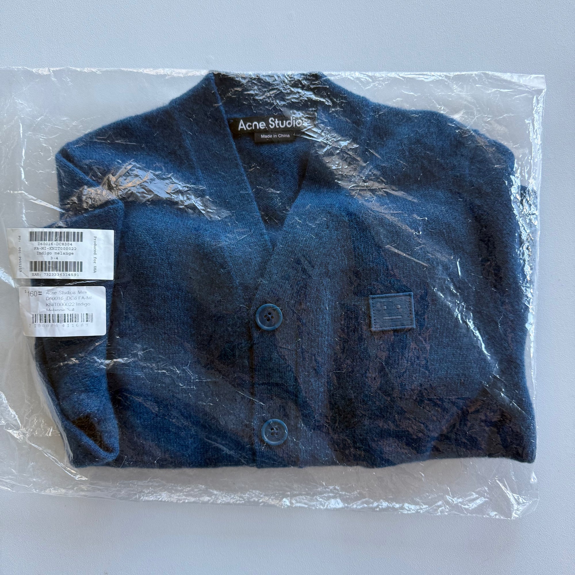 Acne Studios Kids Wool Cardigan (YOUTH SIZE)