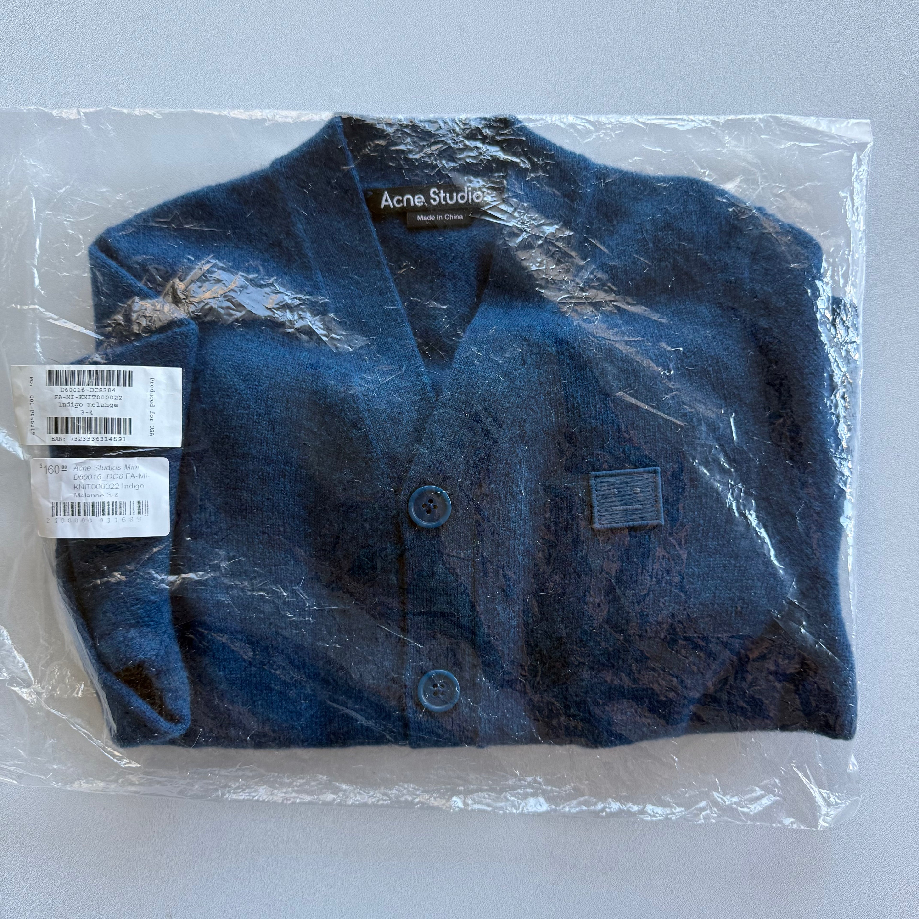 Acne Studios Kids Wool Cardigan (YOUTH SIZE)