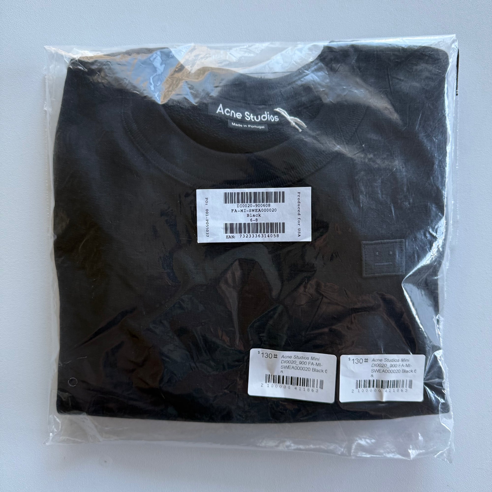 Acne Studios Kids Crewneck Sweatshirt (YOUTH SIZE)