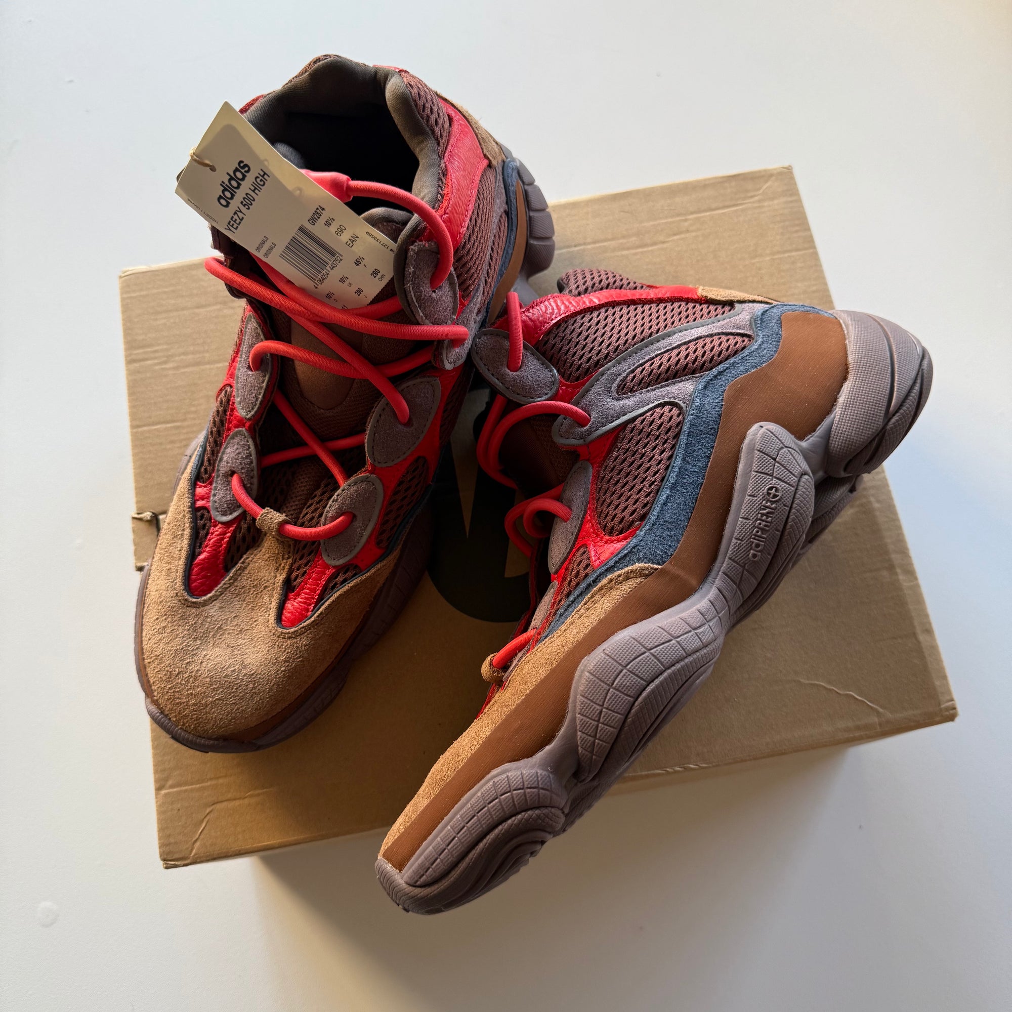 Adidas 2021 Yeezy 500 High 'Sumac' (Size 11)