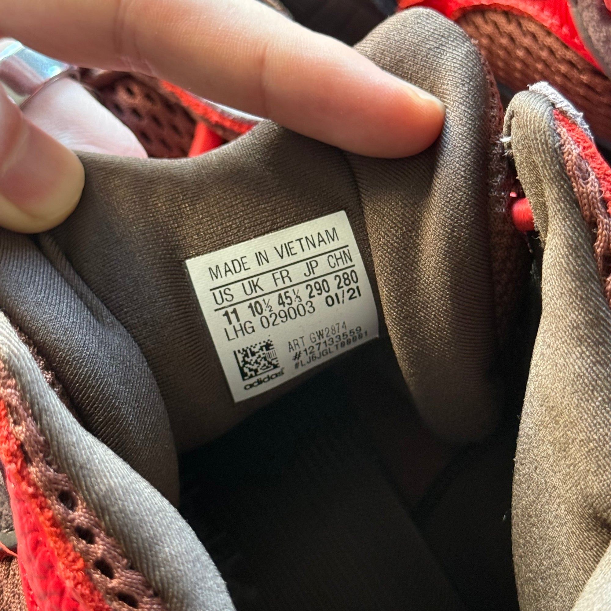 Adidas 2021 Yeezy 500 High 'Sumac' (Size 11)