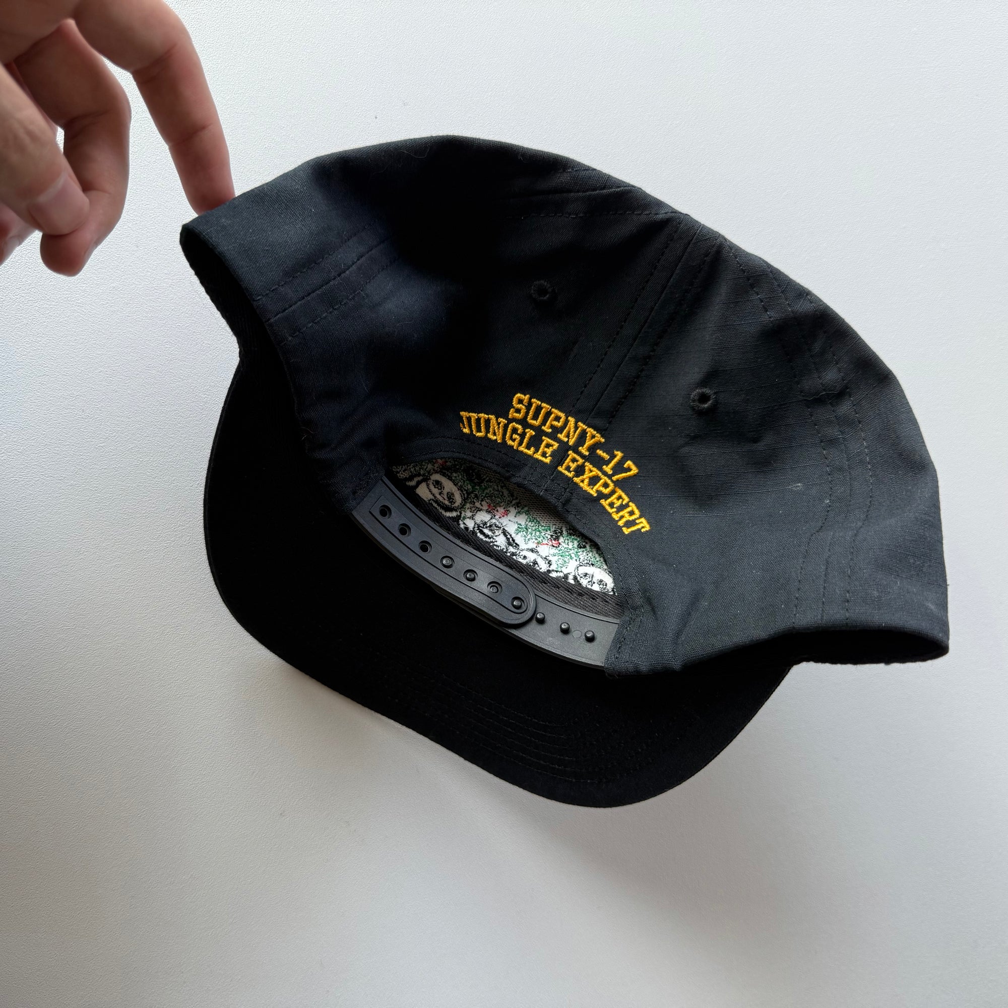 Supreme SS17 USAF Pandas 5-Panel Hat