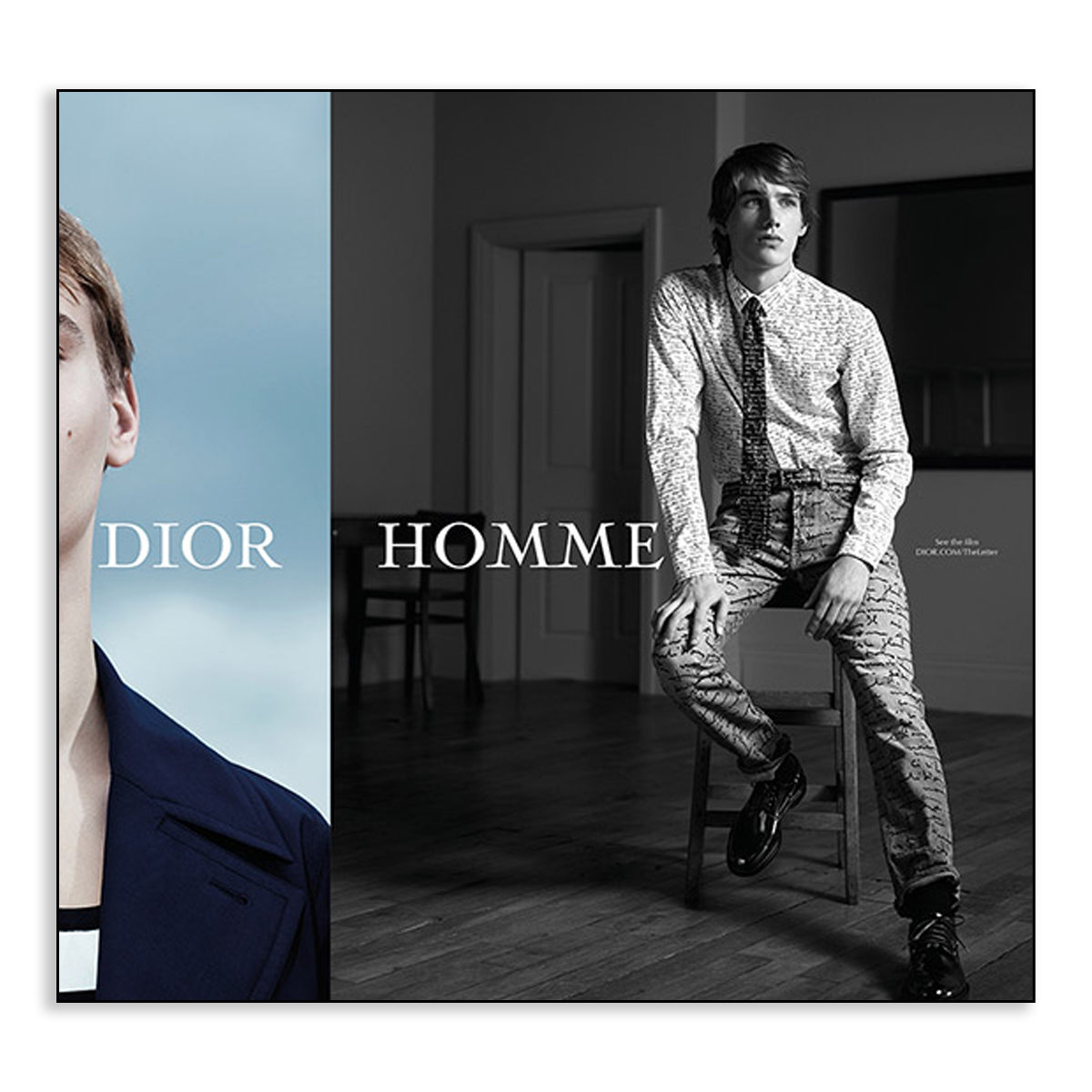 Dior SS15 Handwritten Script Shirt