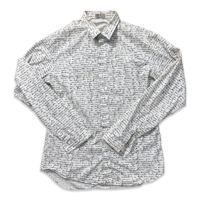 Dior SS15 Handwritten Script Shirt