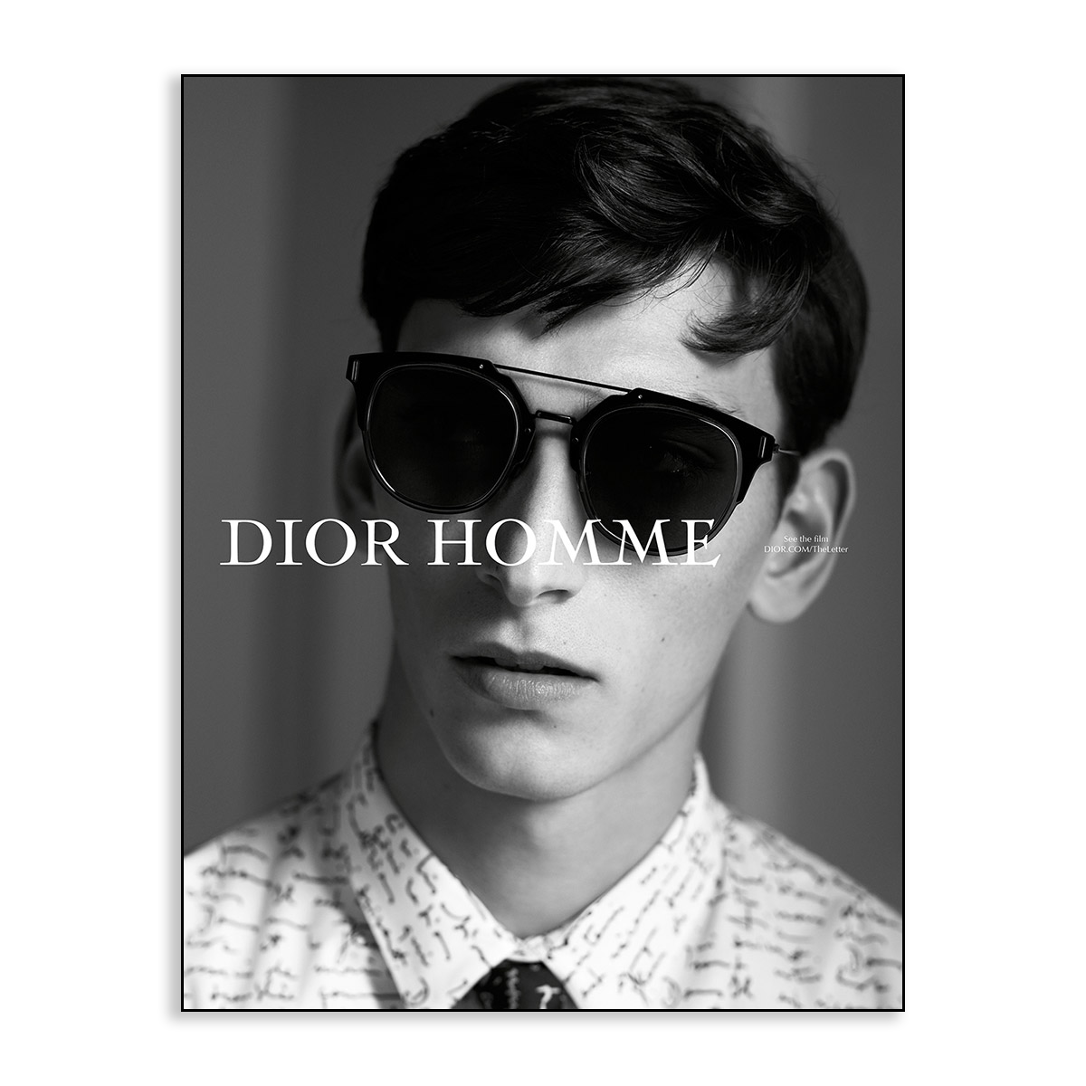 Dior SS15 Handwritten Script Shirt