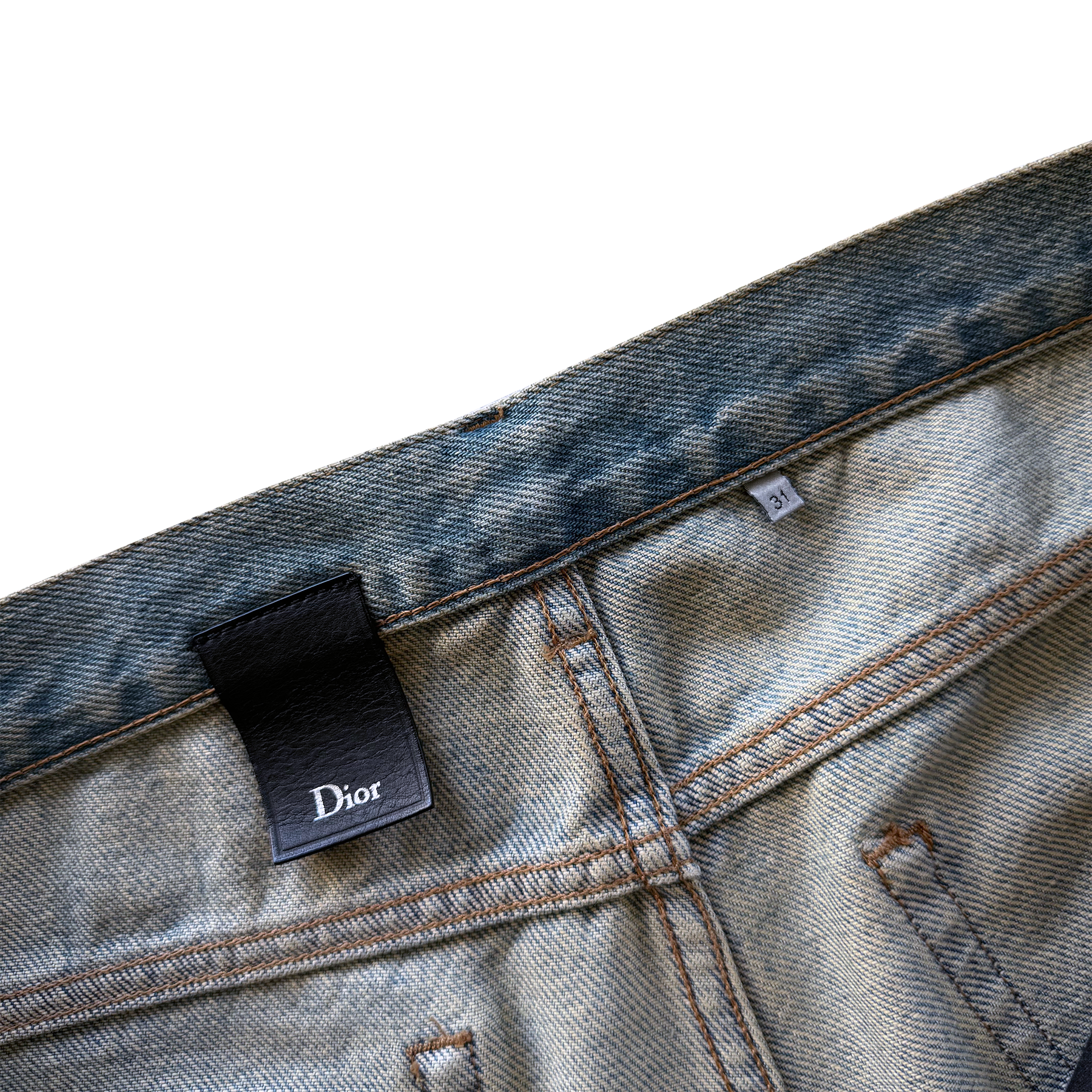 Dior SS15 Handwritten Script Denim