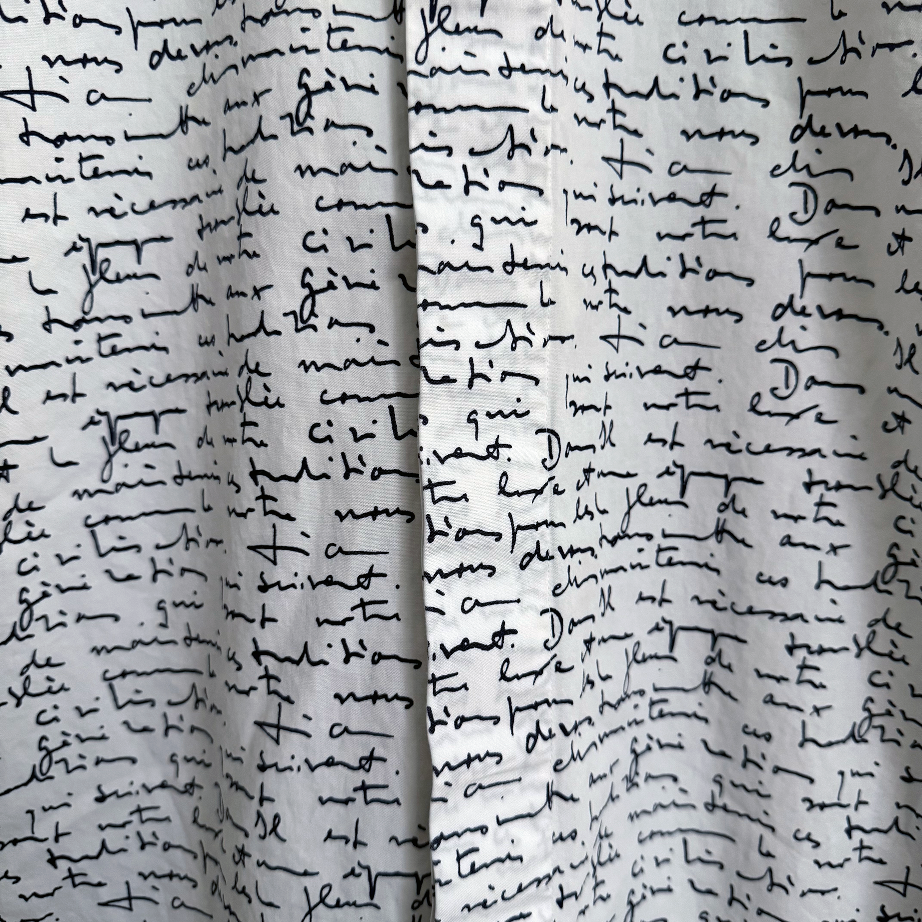 Dior SS15 Handwritten Script Shirt