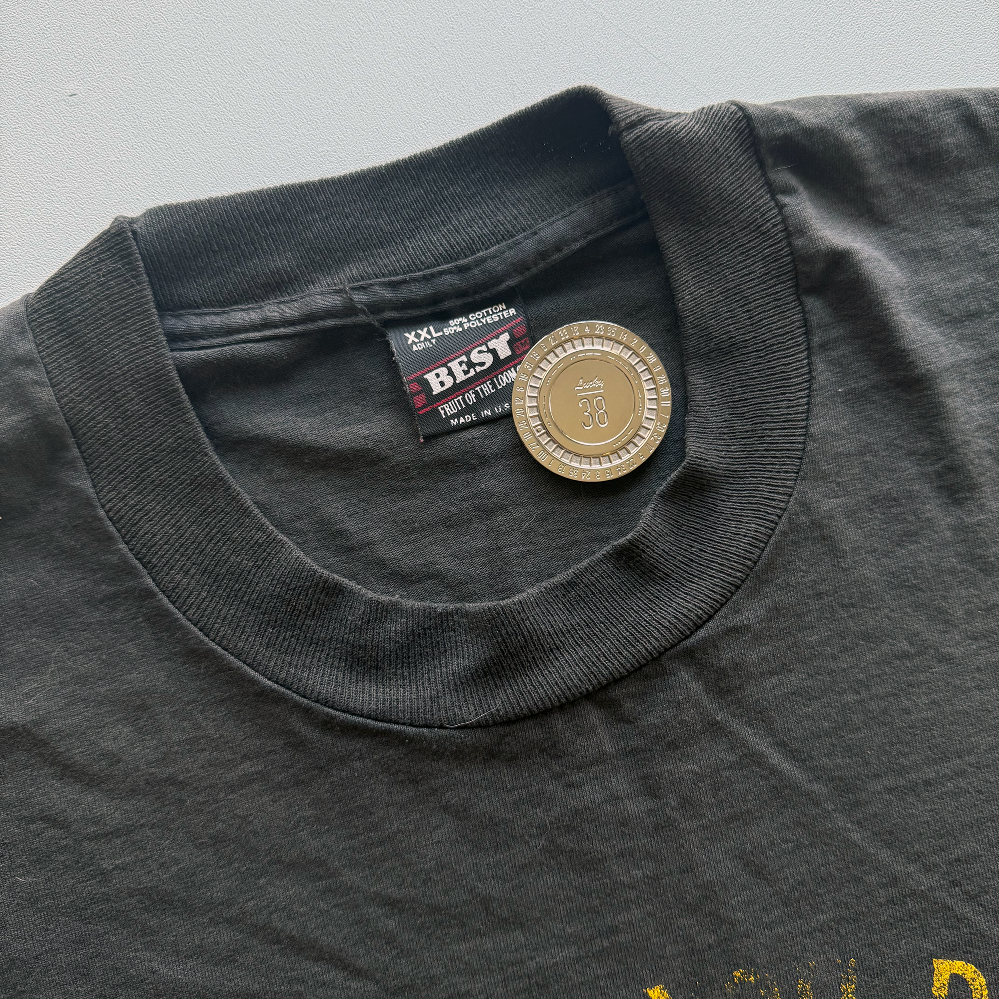 Vintage 1993 Lethal Injection Death Row Execution Tee