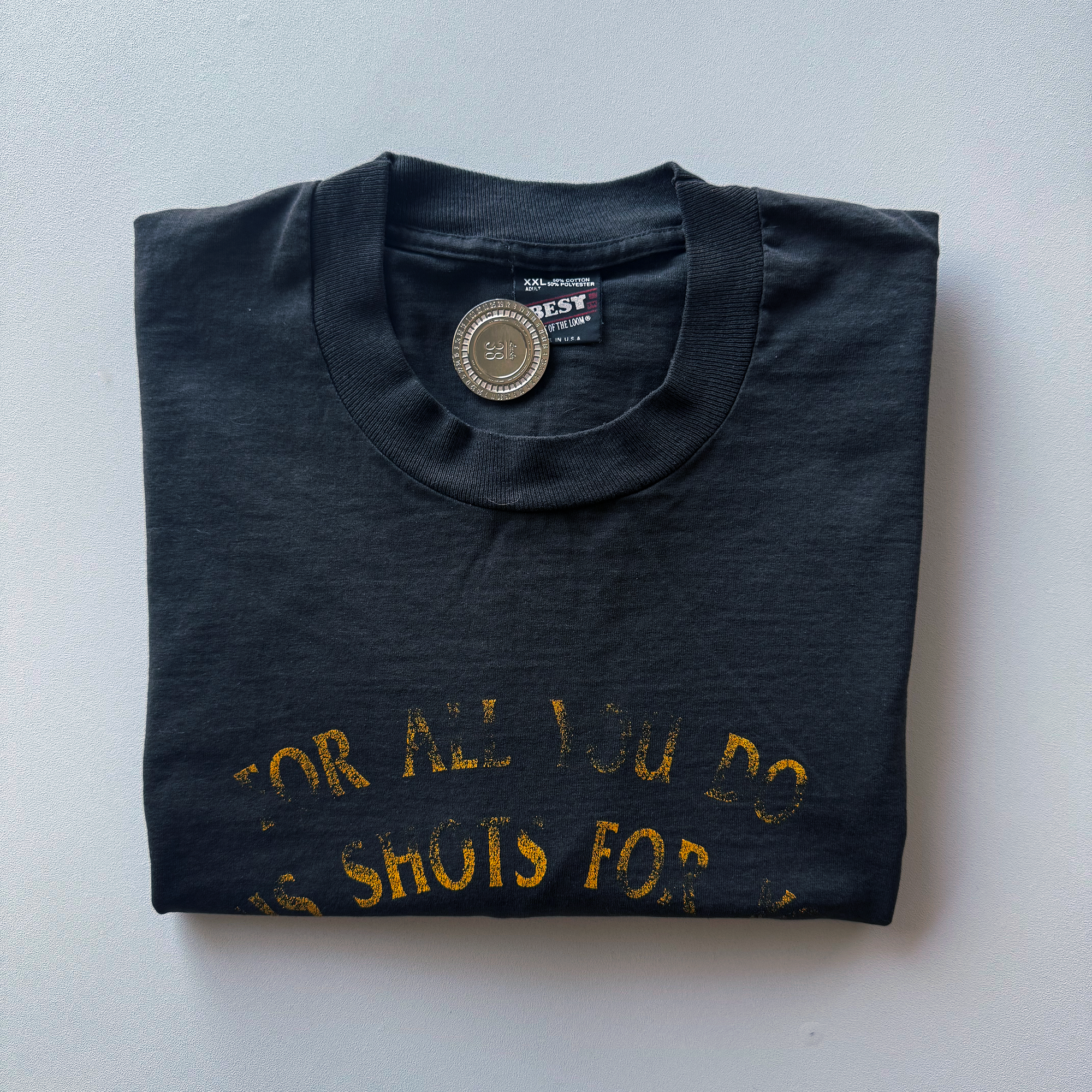 Vintage 1993 Lethal Injection Death Row Execution Tee