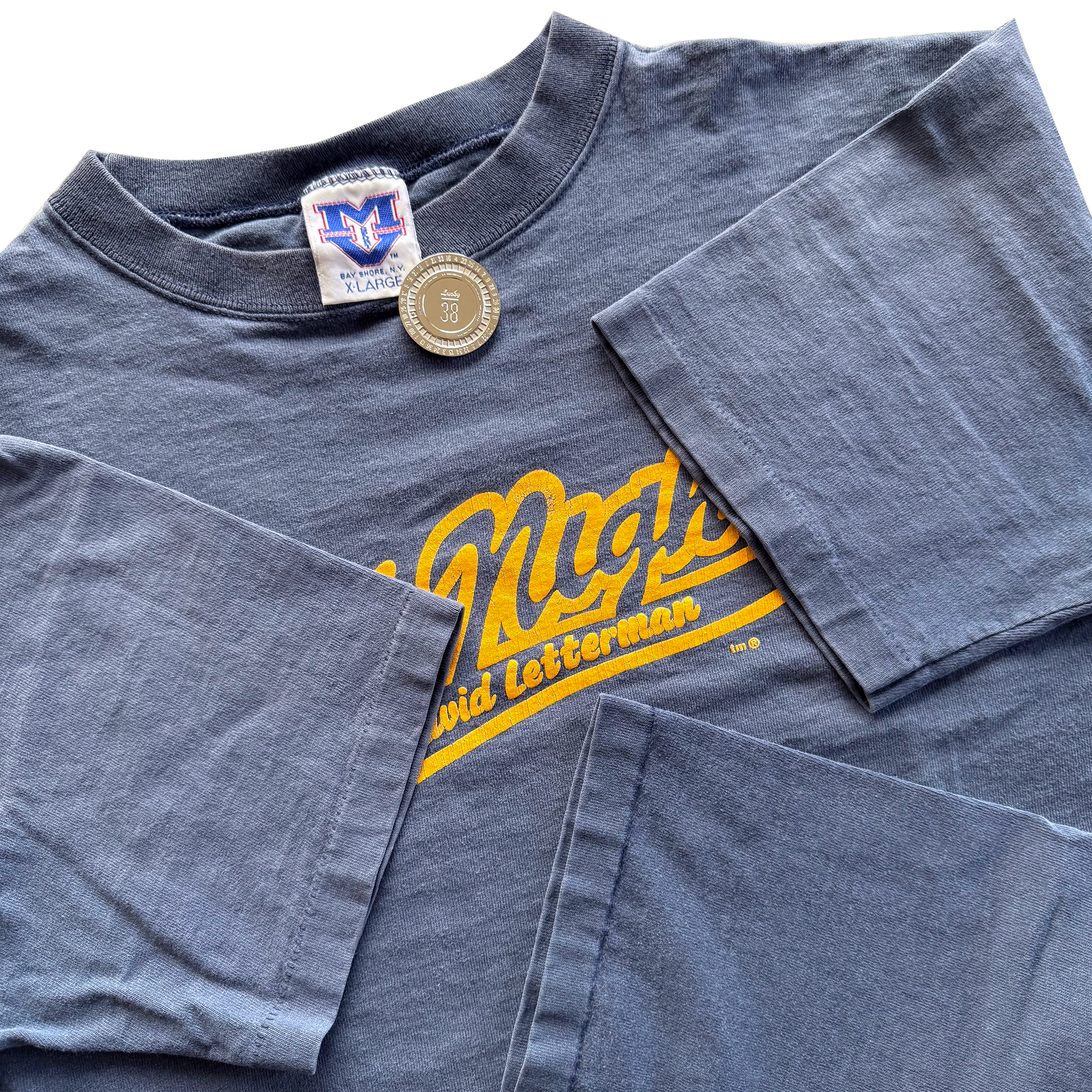 Vintage 1980s Late Night with David Letterman Tee