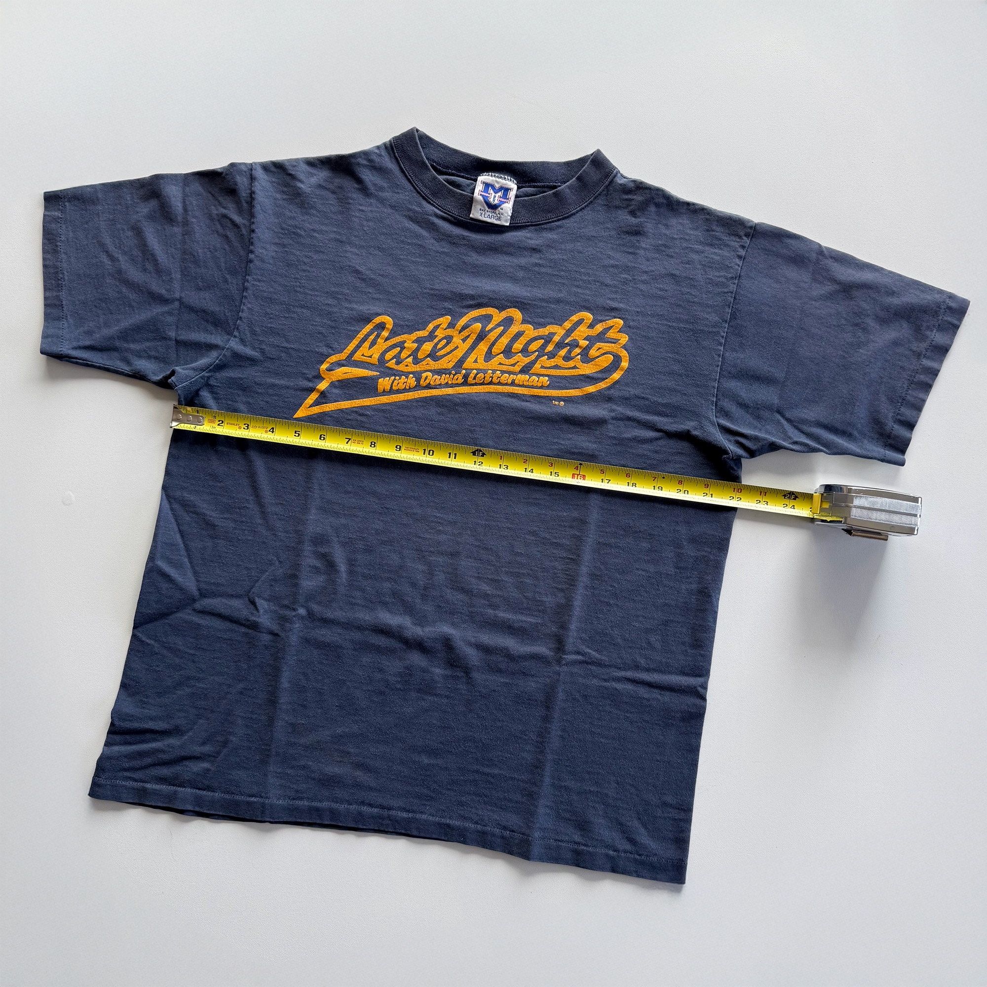 Vintage 1980s Late Night with David Letterman Tee