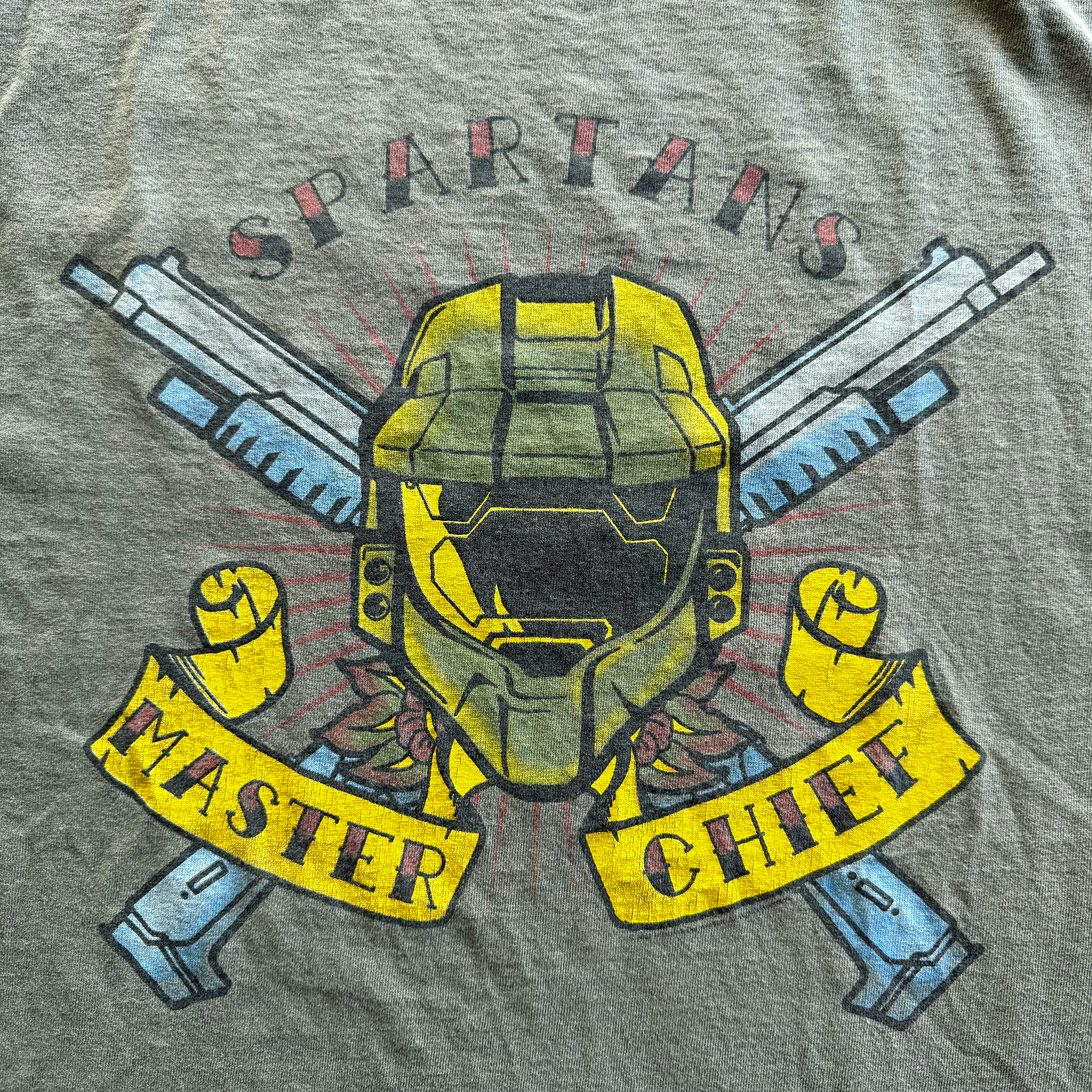 Vintage 2007 Halo 3 "Spartans" Master Chief Promo Tee