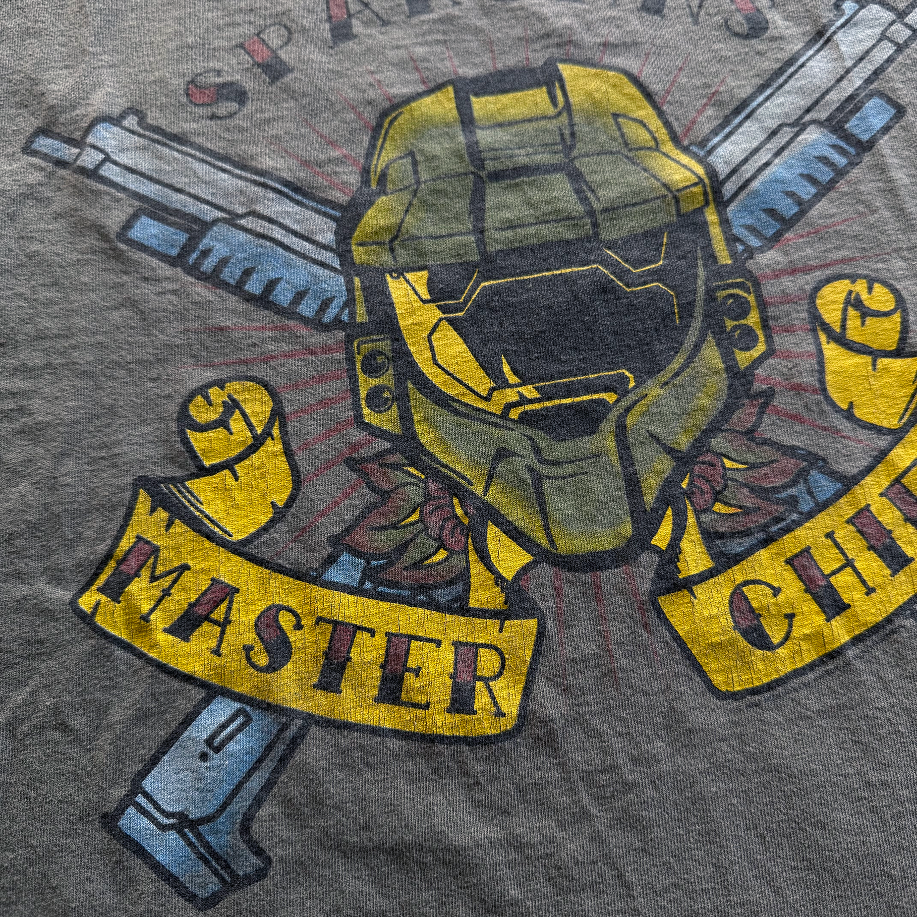 Vintage 2007 Halo 3 "Spartans" Master Chief Promo Tee