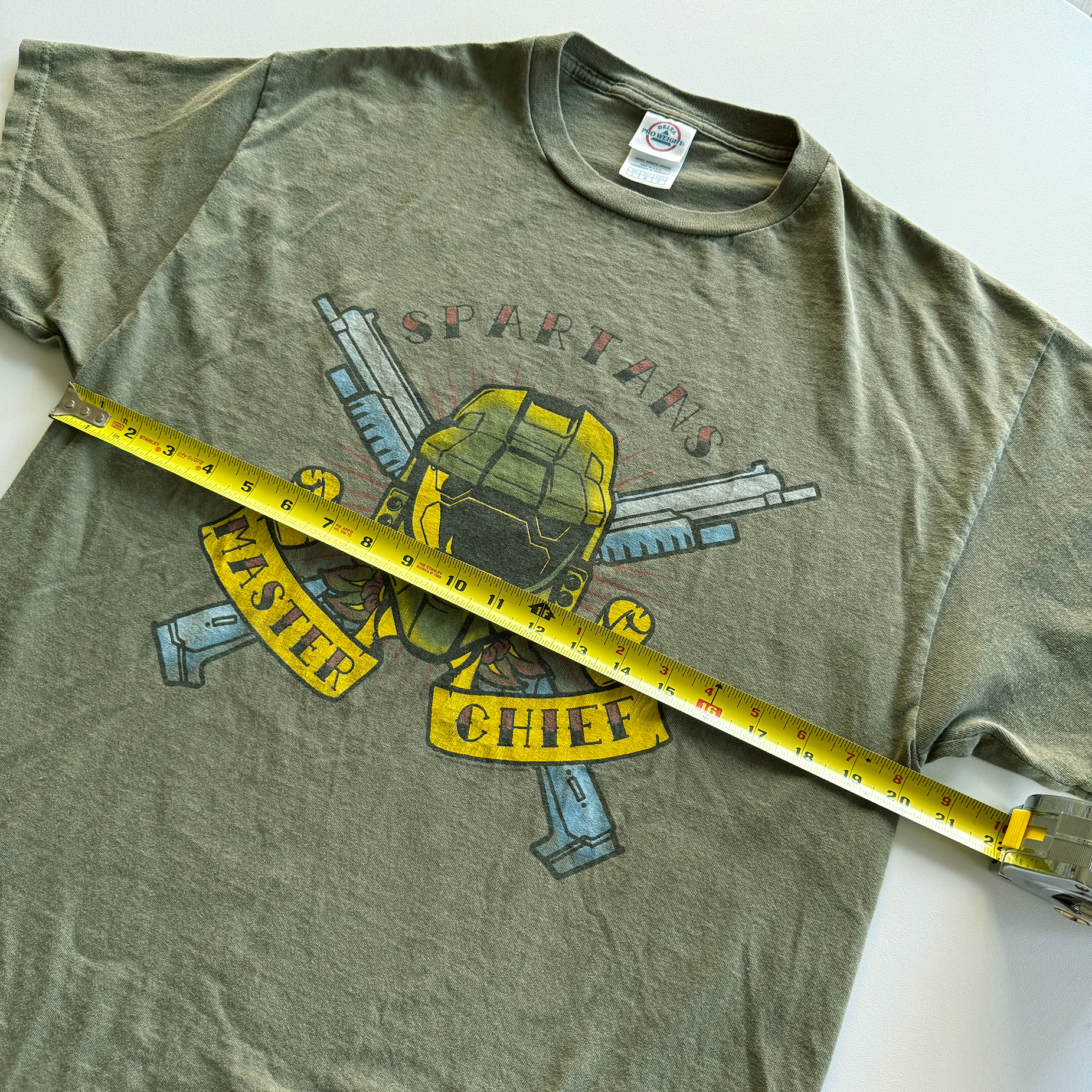 Vintage 2007 Halo 3 "Spartans" Master Chief Promo Tee