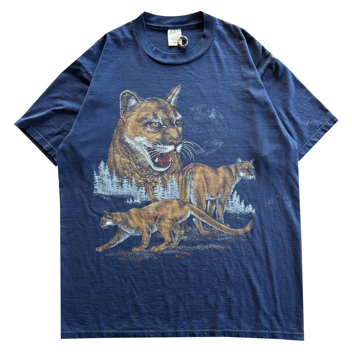 Vintage 1990s Mountain Lion Nature Tee
