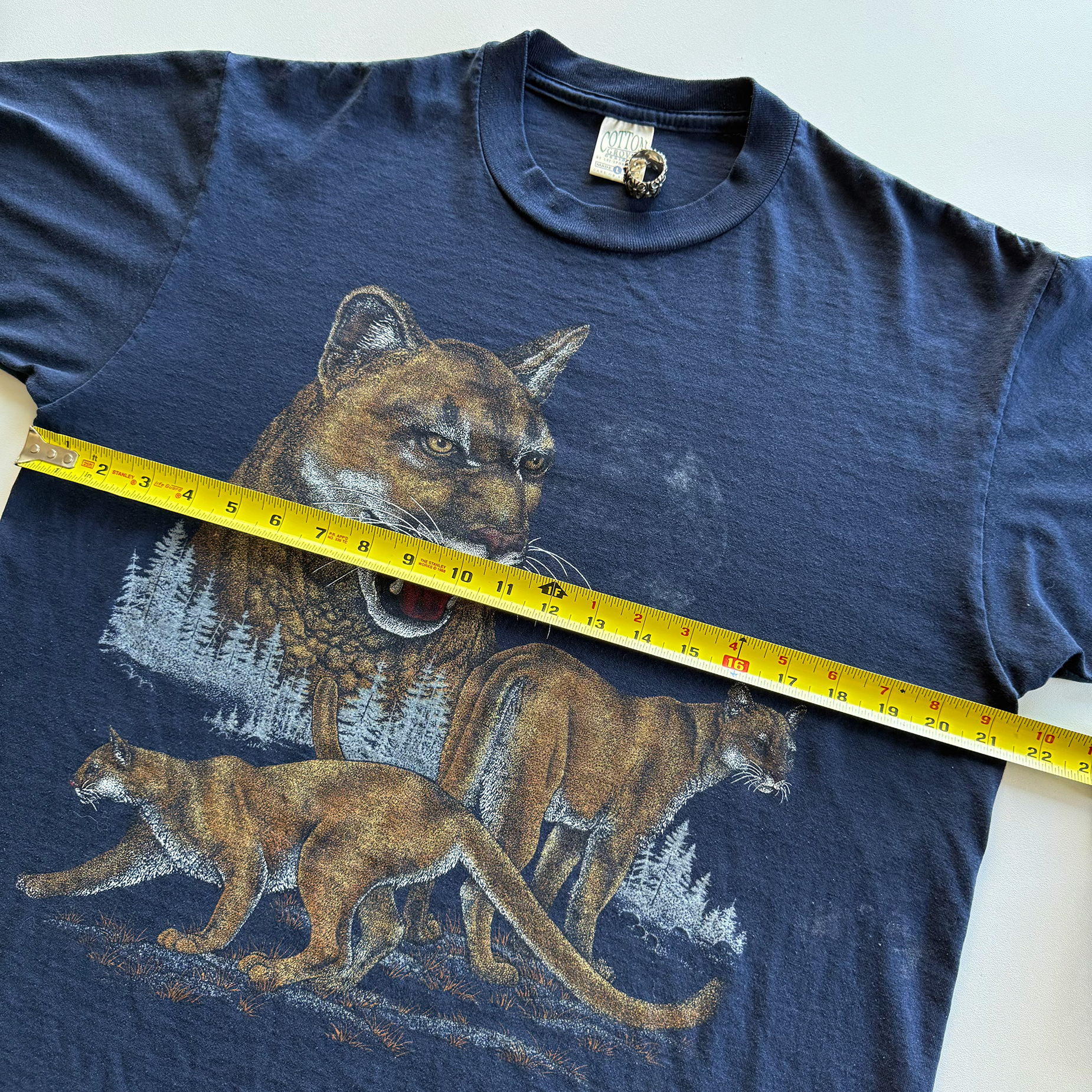 Vintage 1990s Mountain Lion Nature Tee