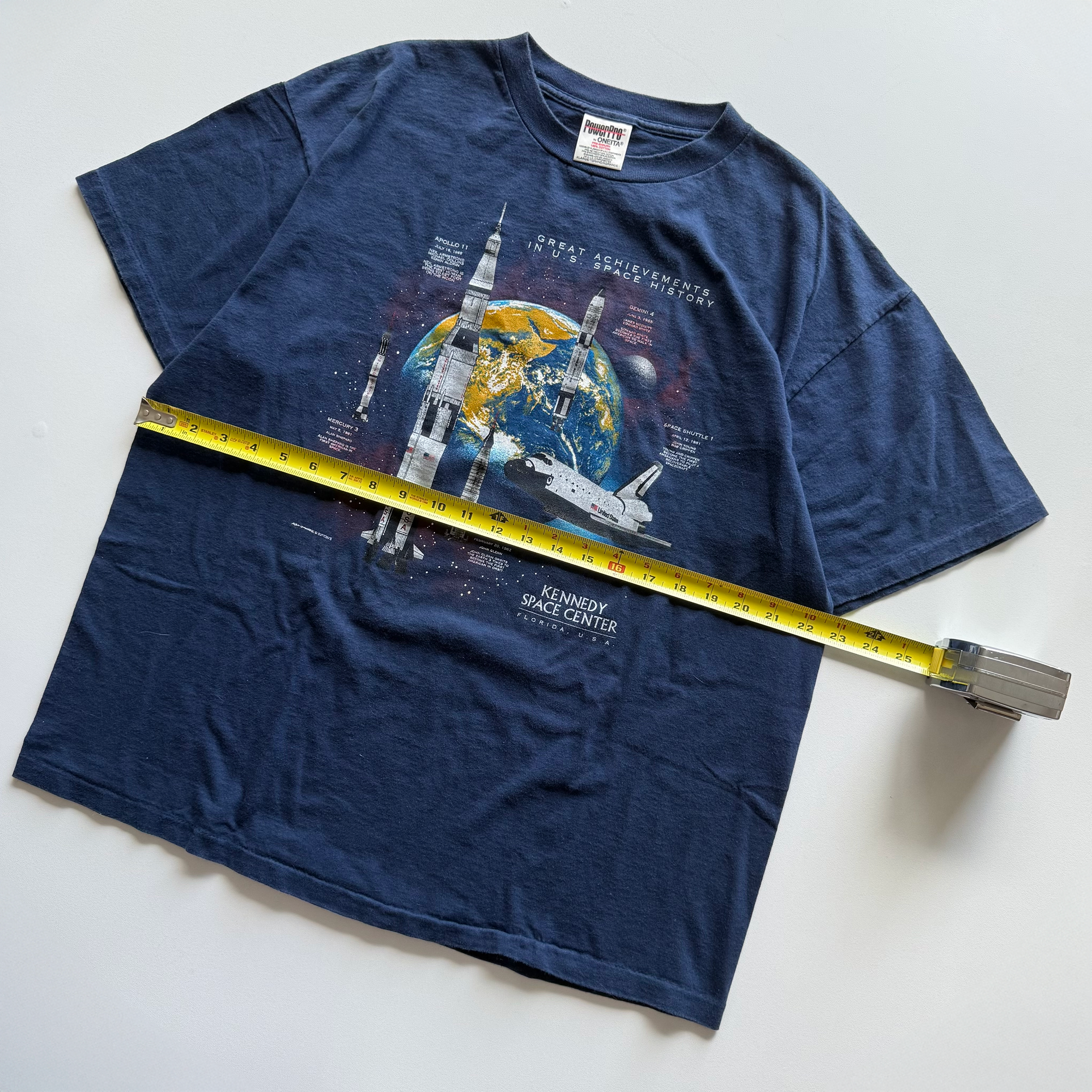 Vintage 1998 NASA US Space History Tee