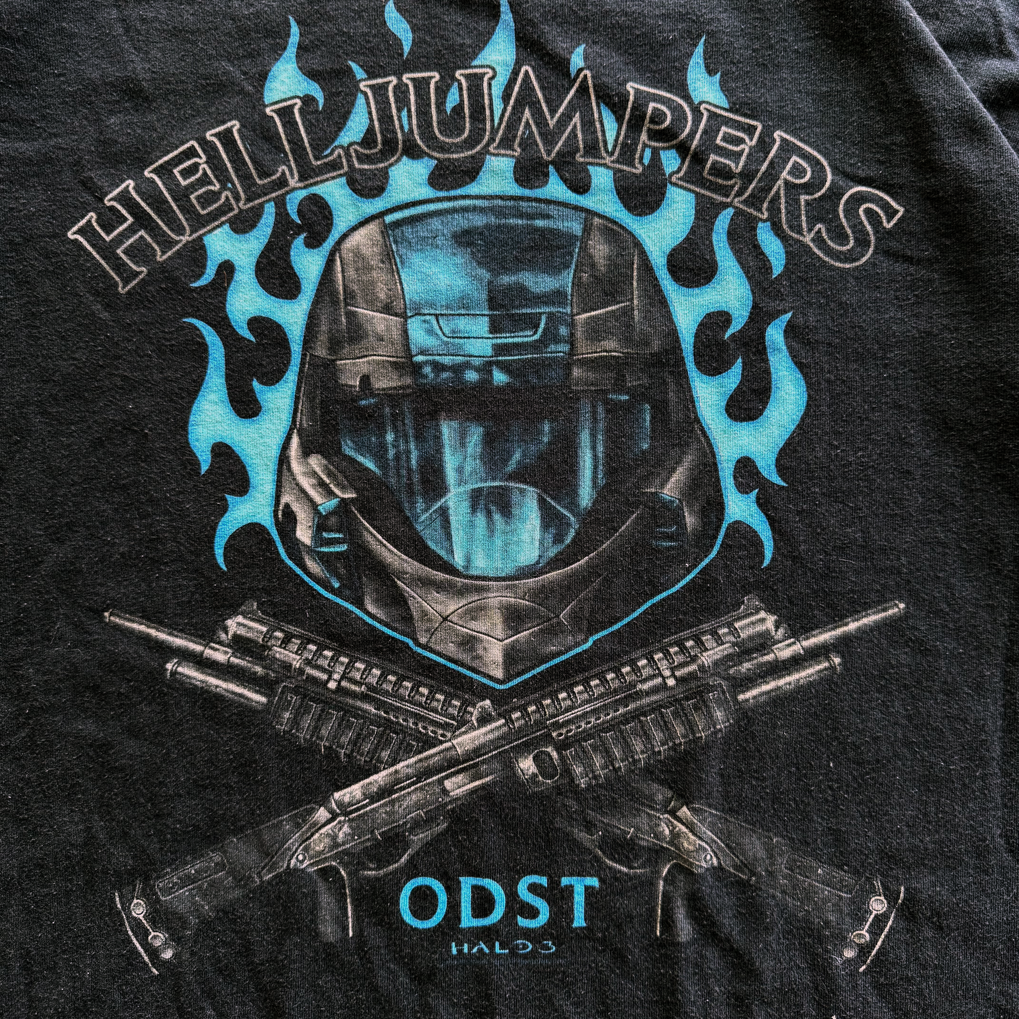 Vintage 2009 Halo 3: ODST Helljumpers Tee