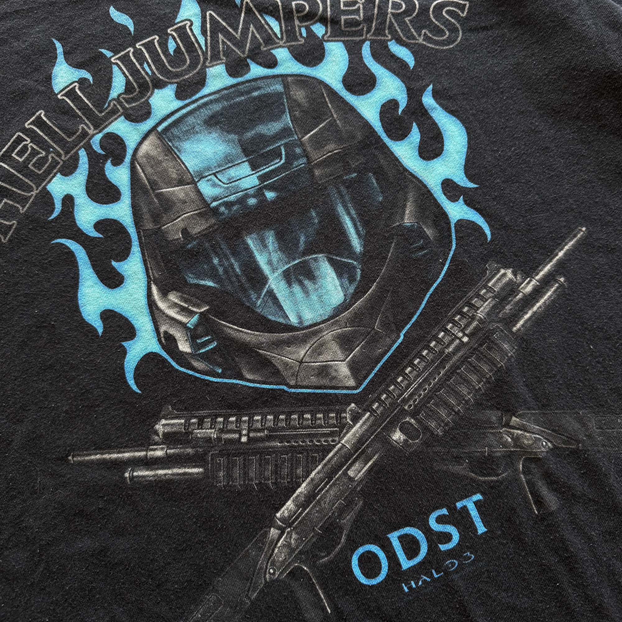 Vintage 2009 Halo 3: ODST Helljumpers Tee