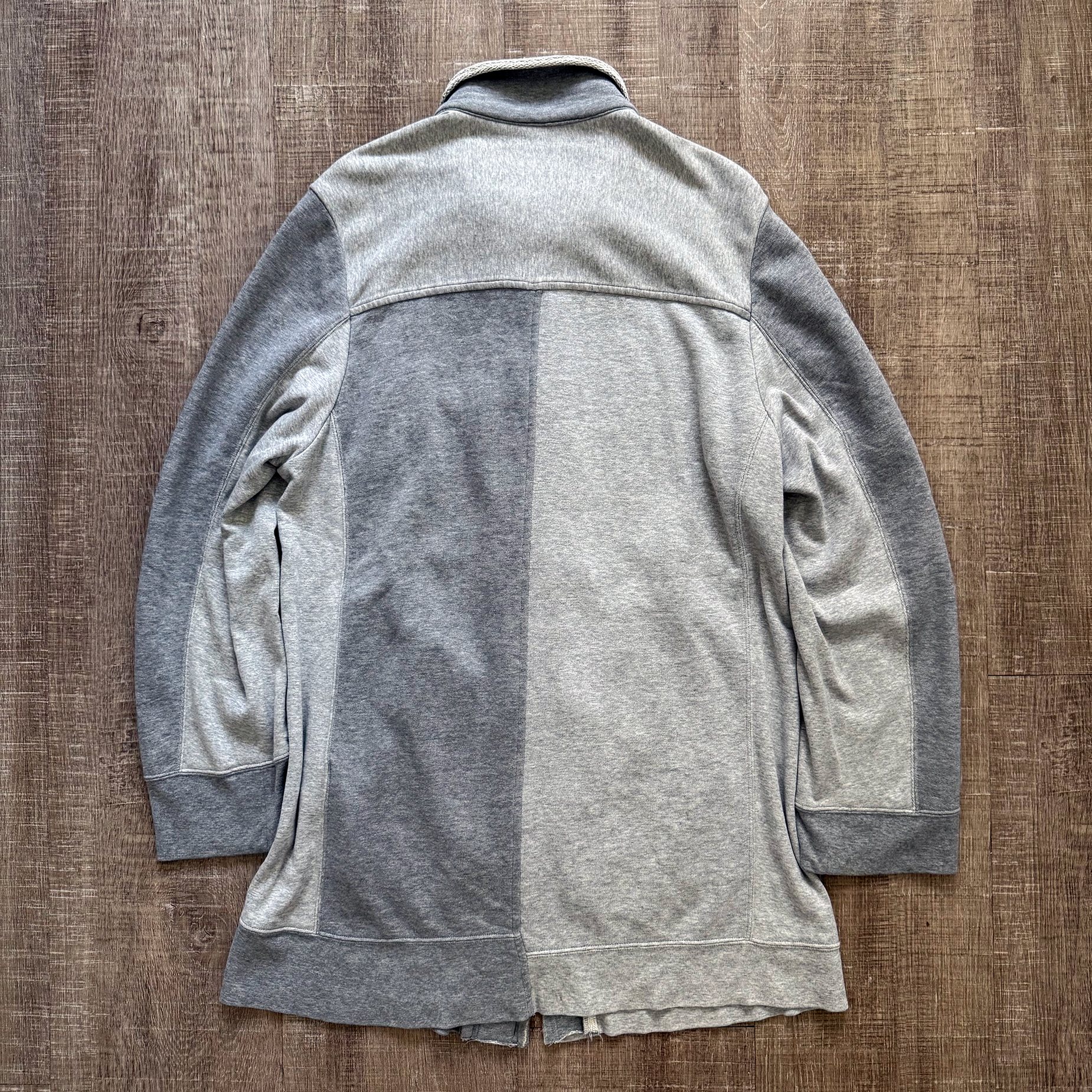 Undercover AW03 Paper Doll Hybrid Reconstructed Peacoat