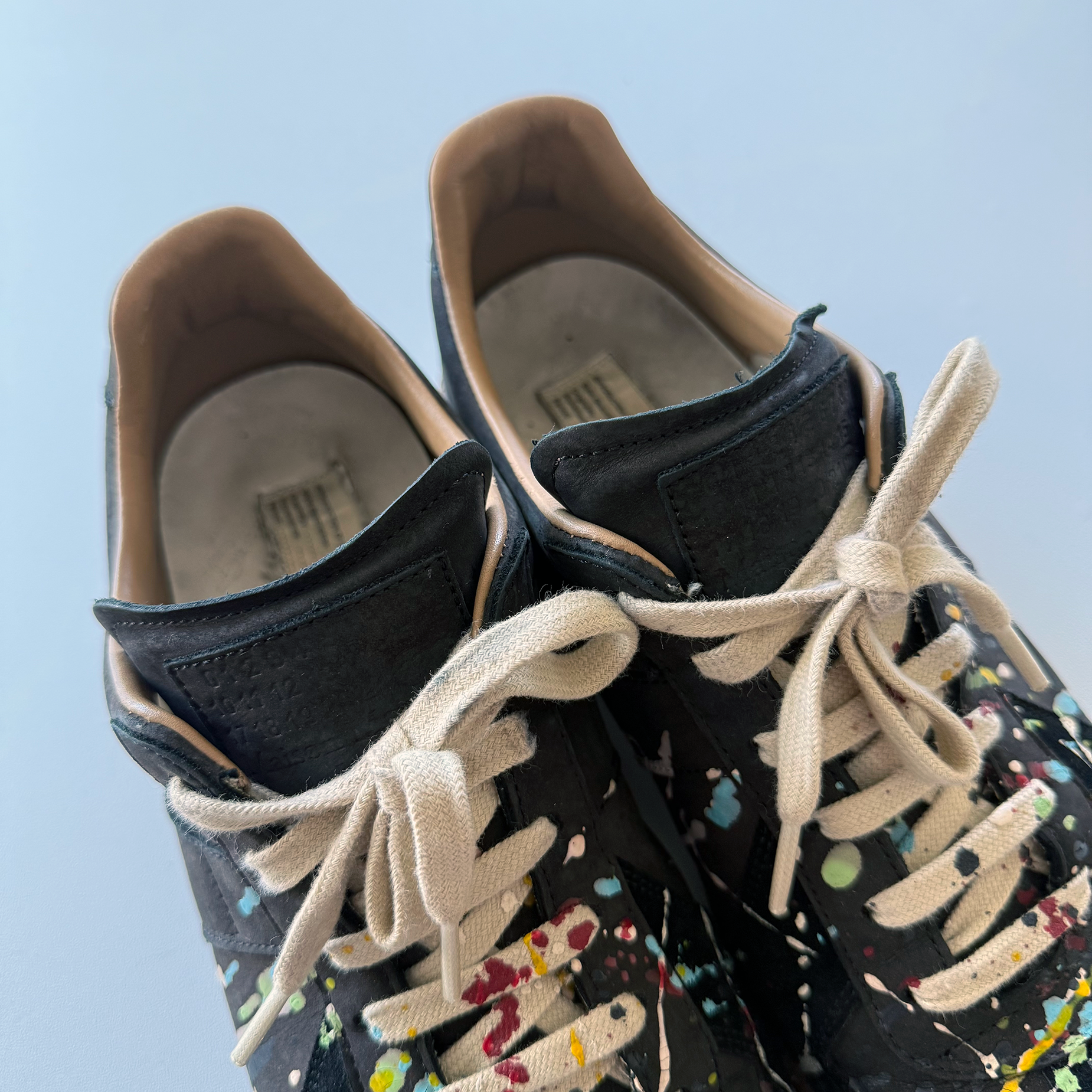 Maison Margiela Paint Splatter GATs (EU 41.5)
