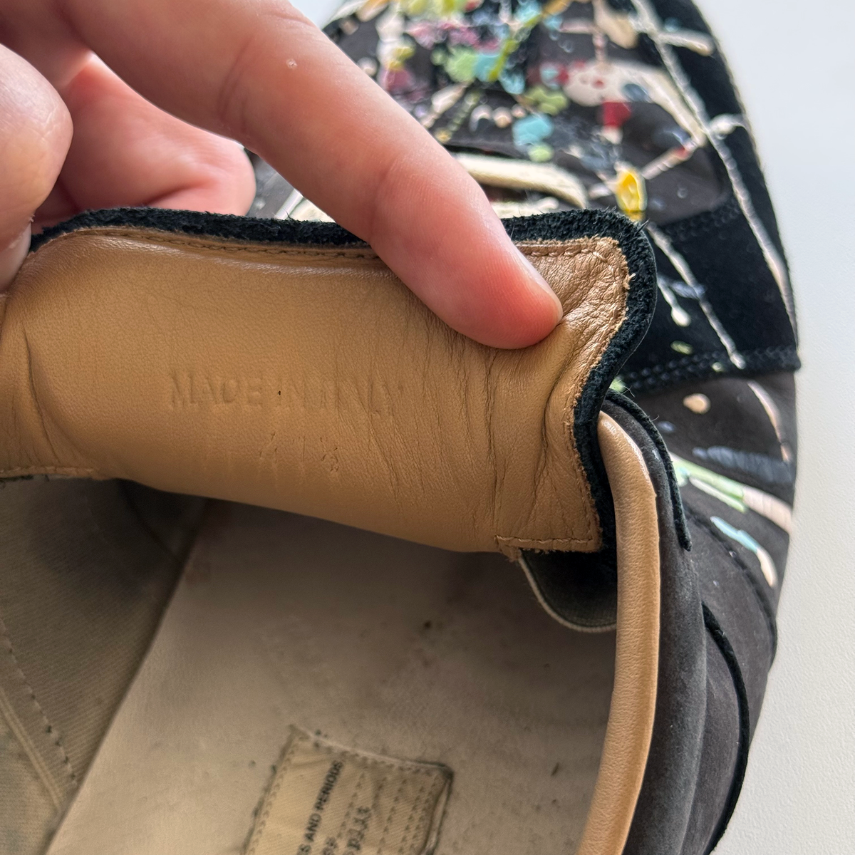 Maison Margiela Paint Splatter GATs (EU 41.5)