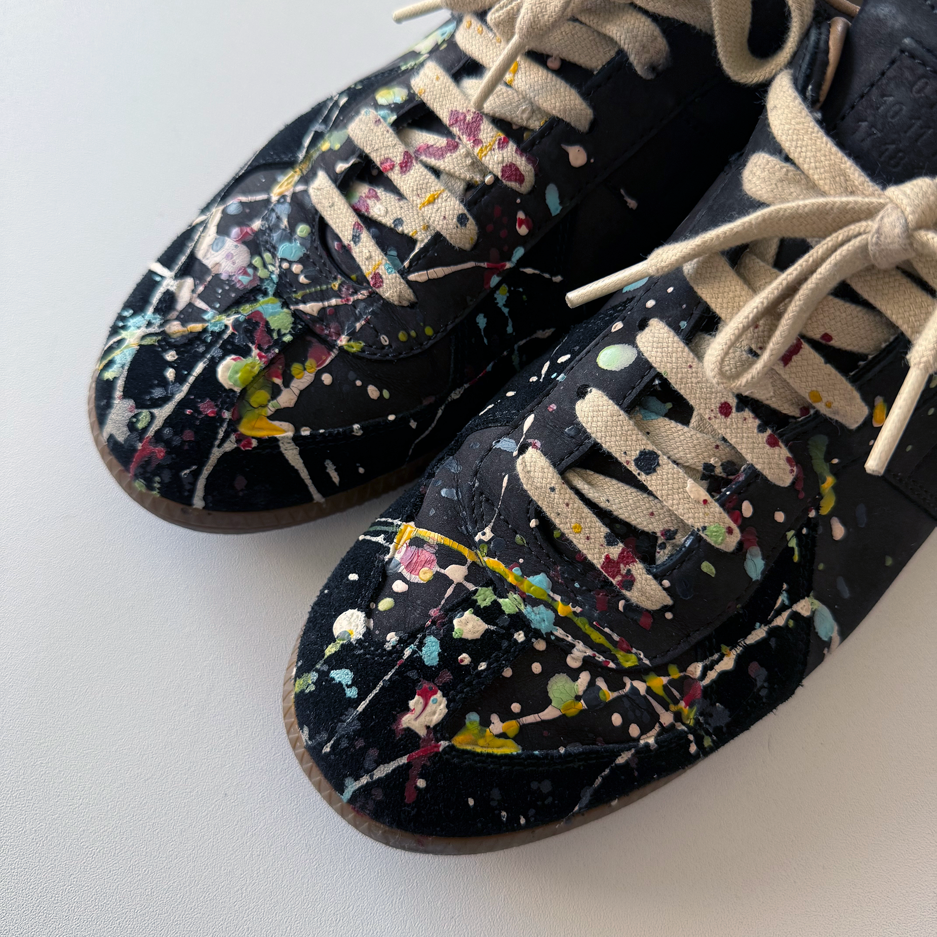 Maison Margiela Paint Splatter GATs (EU 41.5)