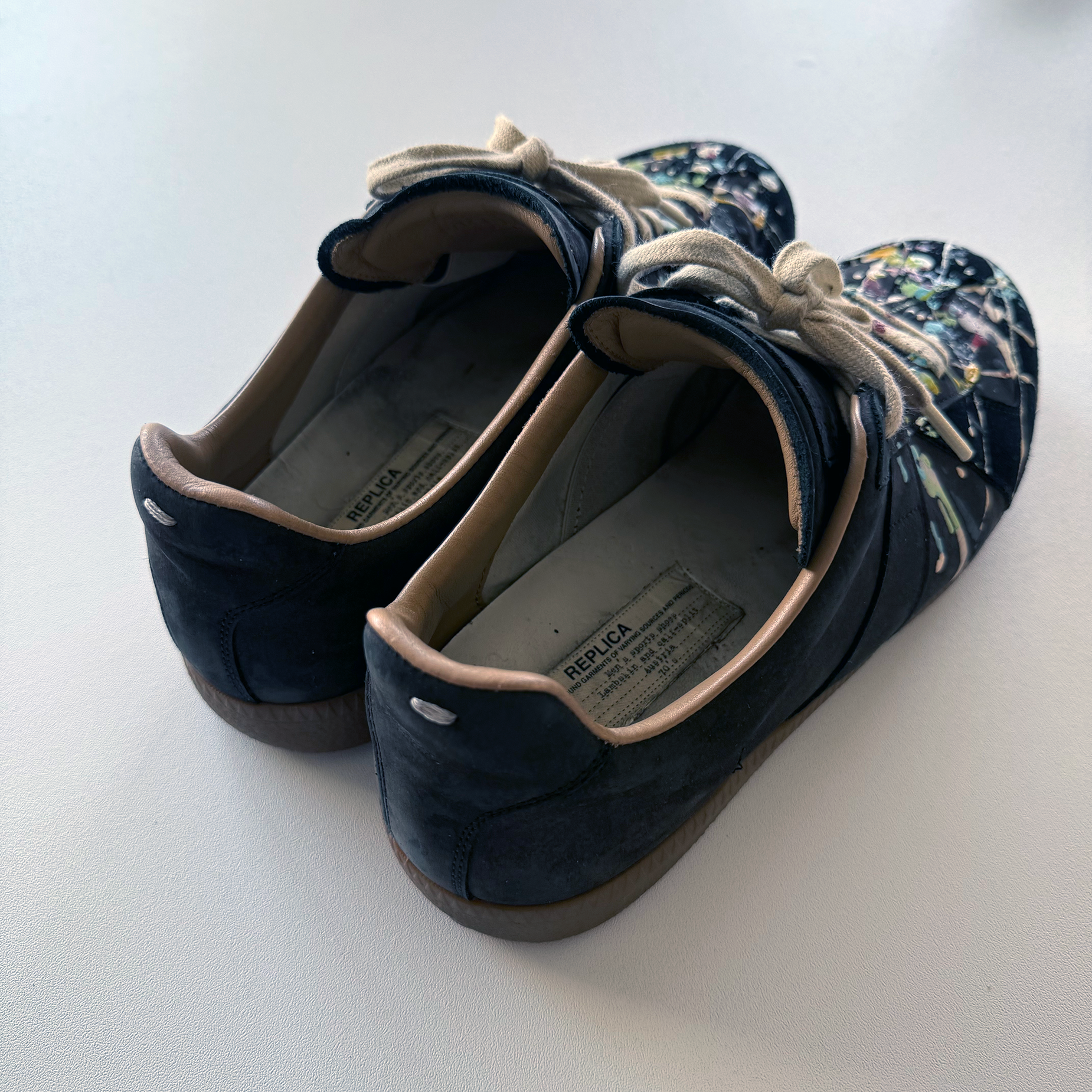 Maison Margiela Paint Splatter GATs (EU 41.5)