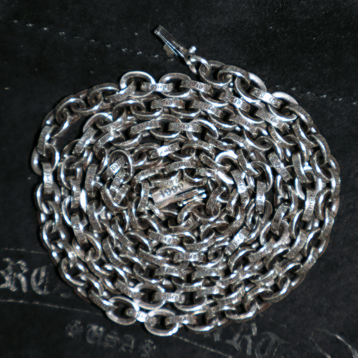 Chrome Hearts Paper Chain 24" Necklace