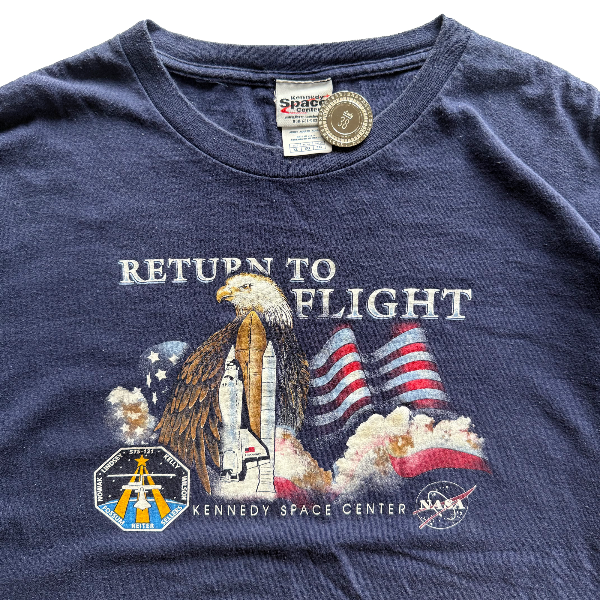 Vintage 2006 NASA STS-121 Return To Flight Tee