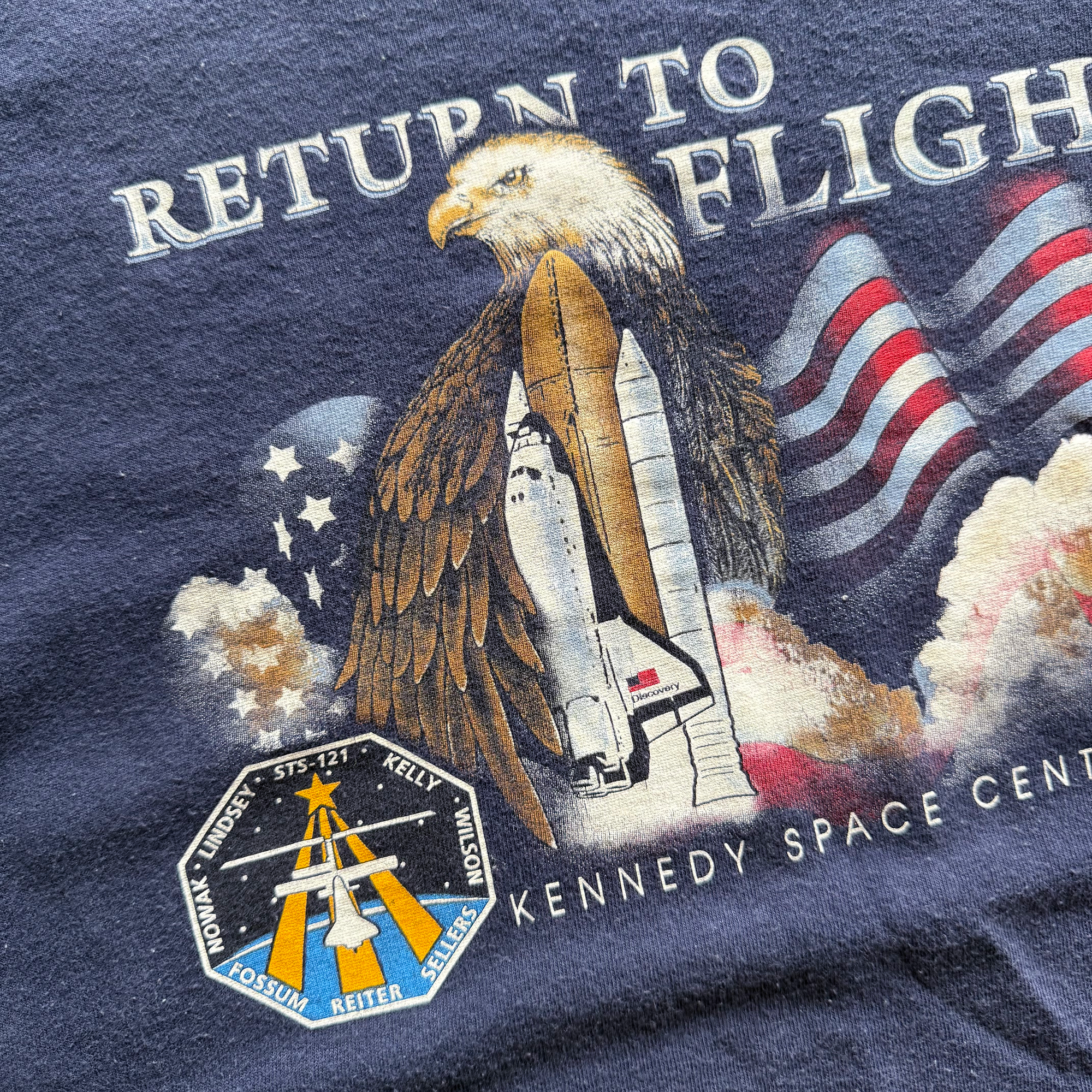 Vintage 2006 NASA STS-121 Return To Flight Tee