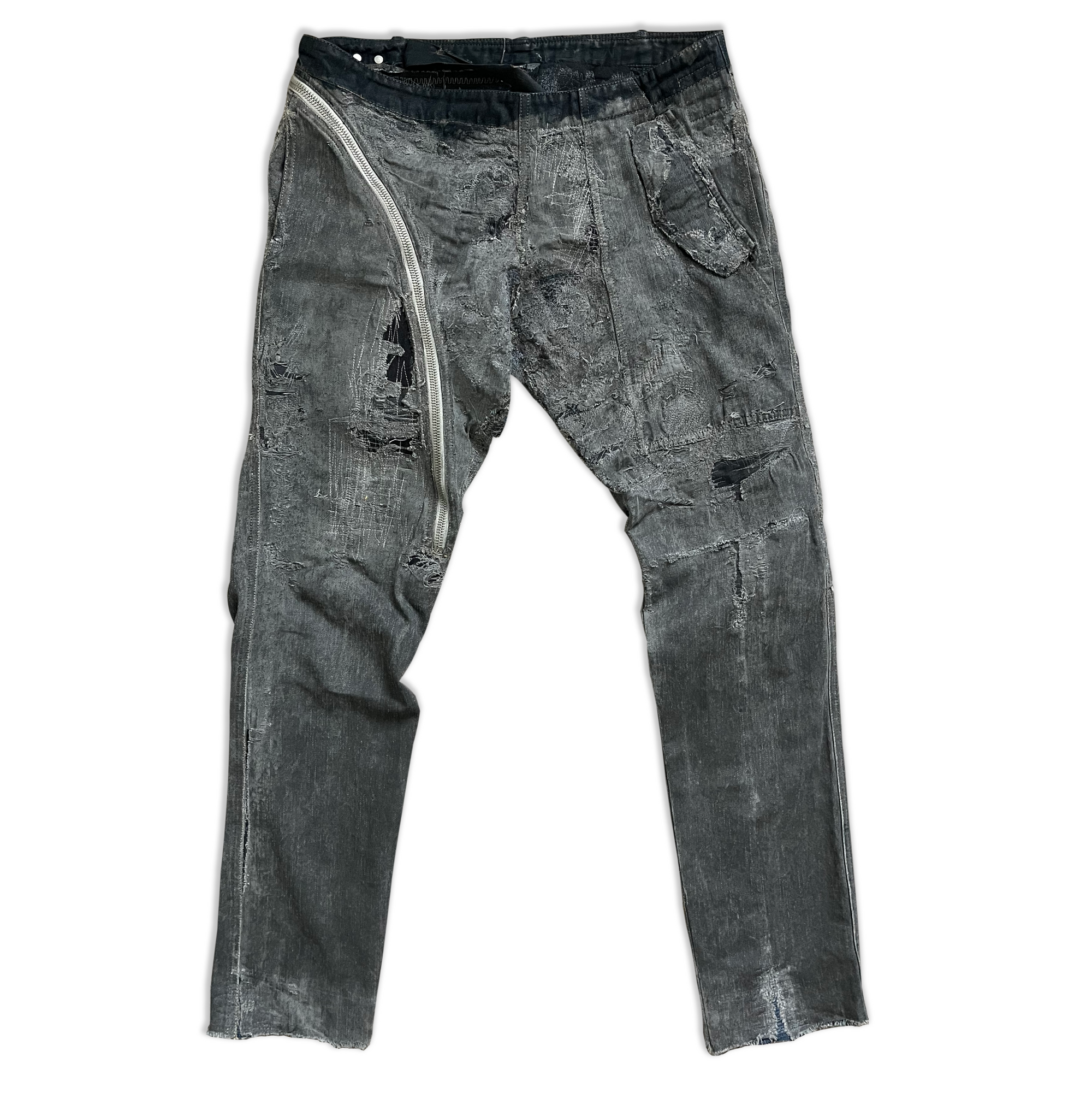Rick Owens SS09 Strutter Hogwash Patchwork Denim Aircuts