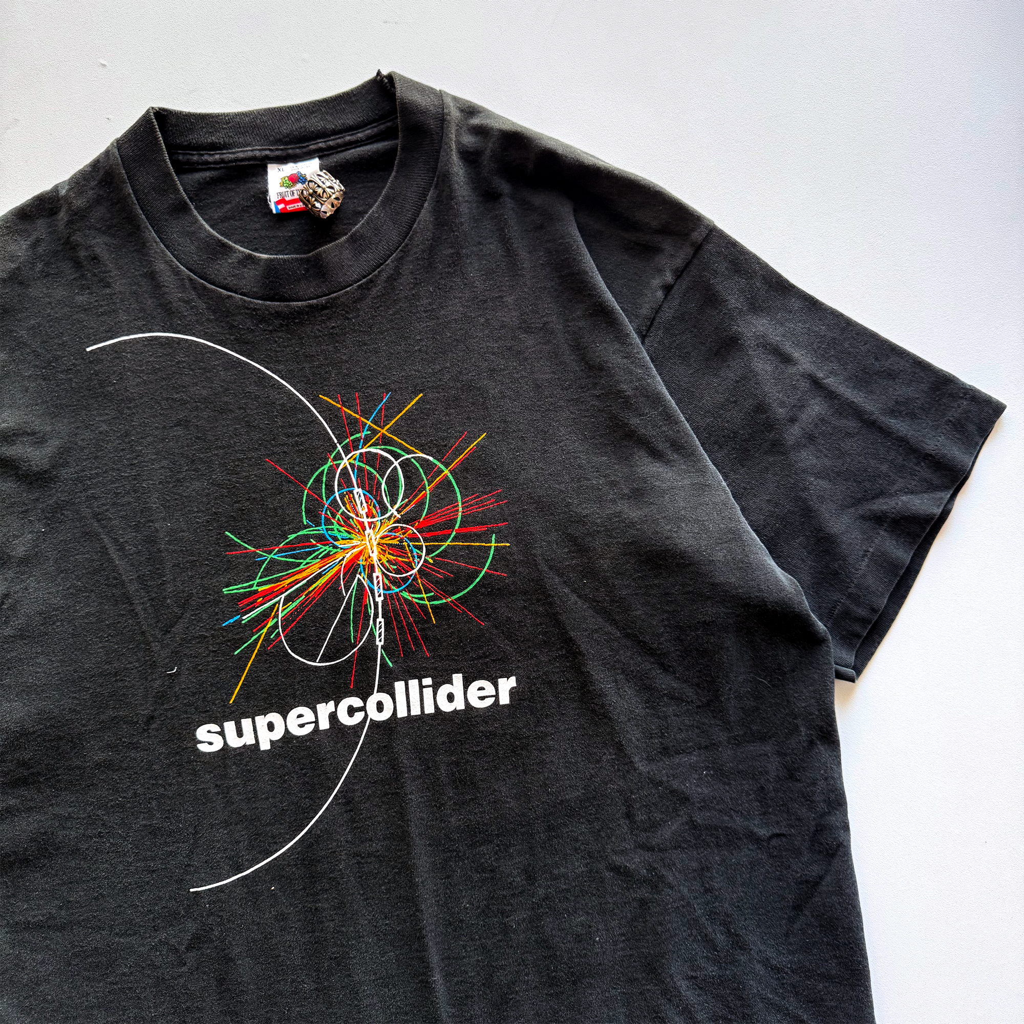 Vintage 1990s Supercollider CERN Fermilab NASA SETI Tee