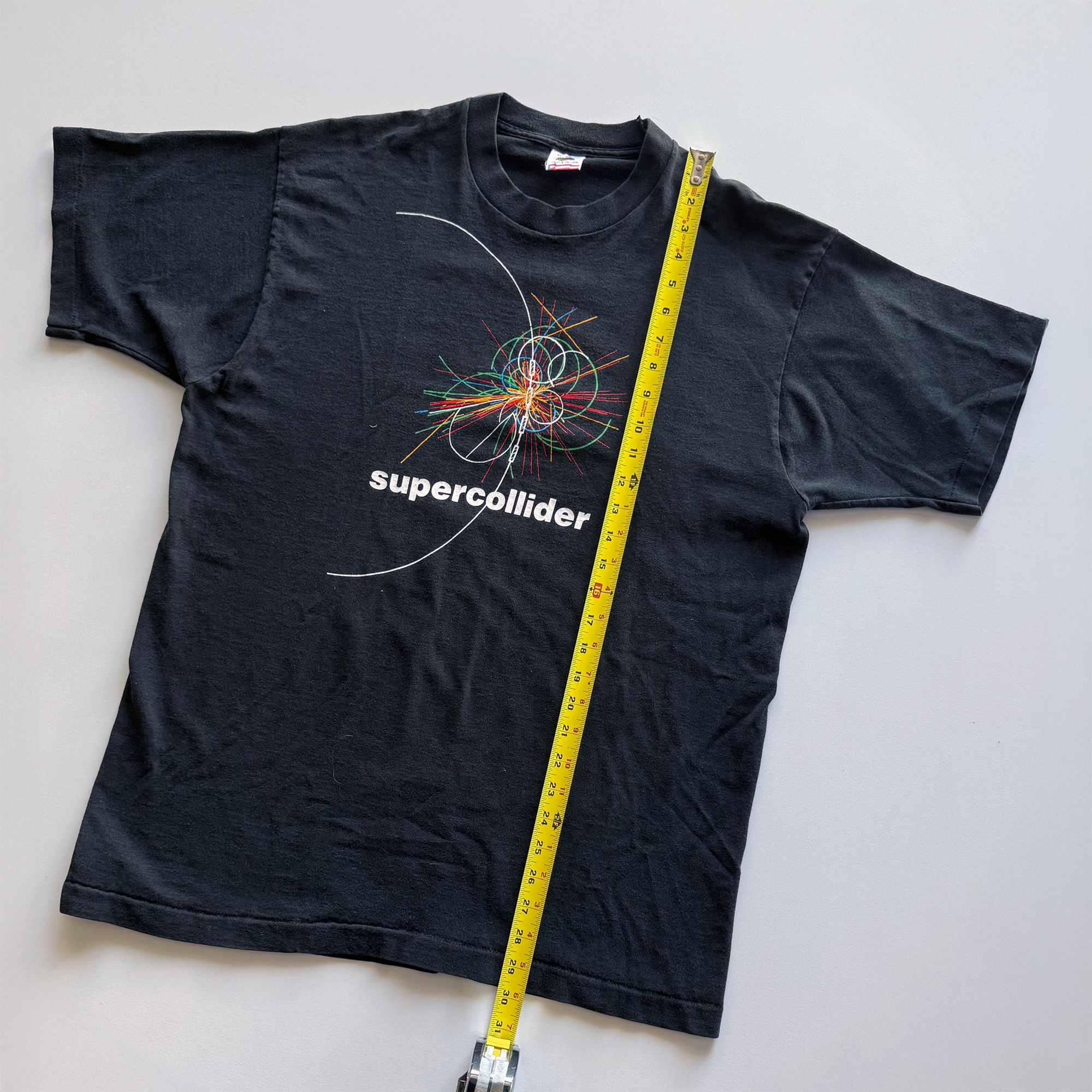 Vintage 1990s Supercollider CERN Fermilab NASA SETI Tee