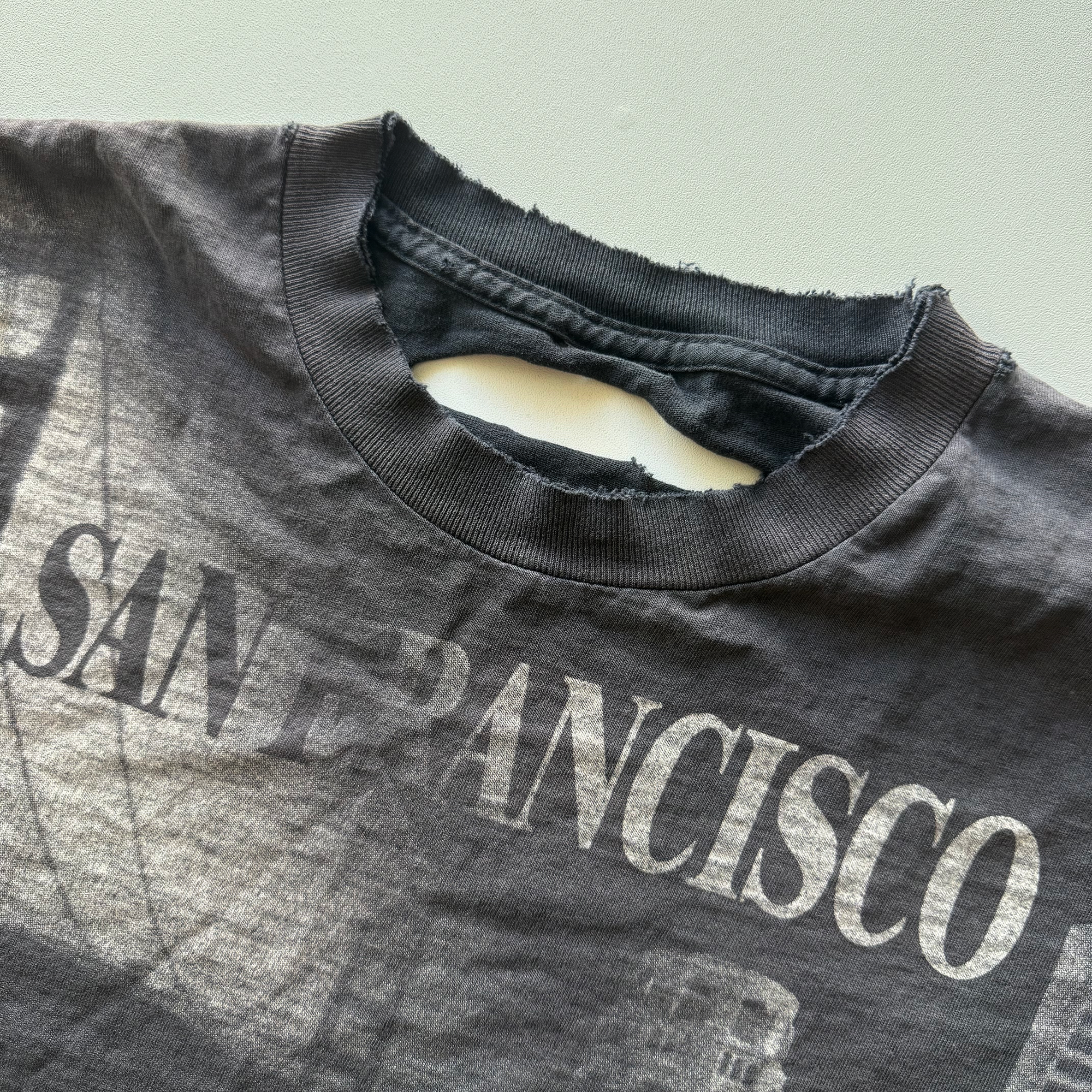 Vintage 1990s San Francisco, California AOP Fader Tee