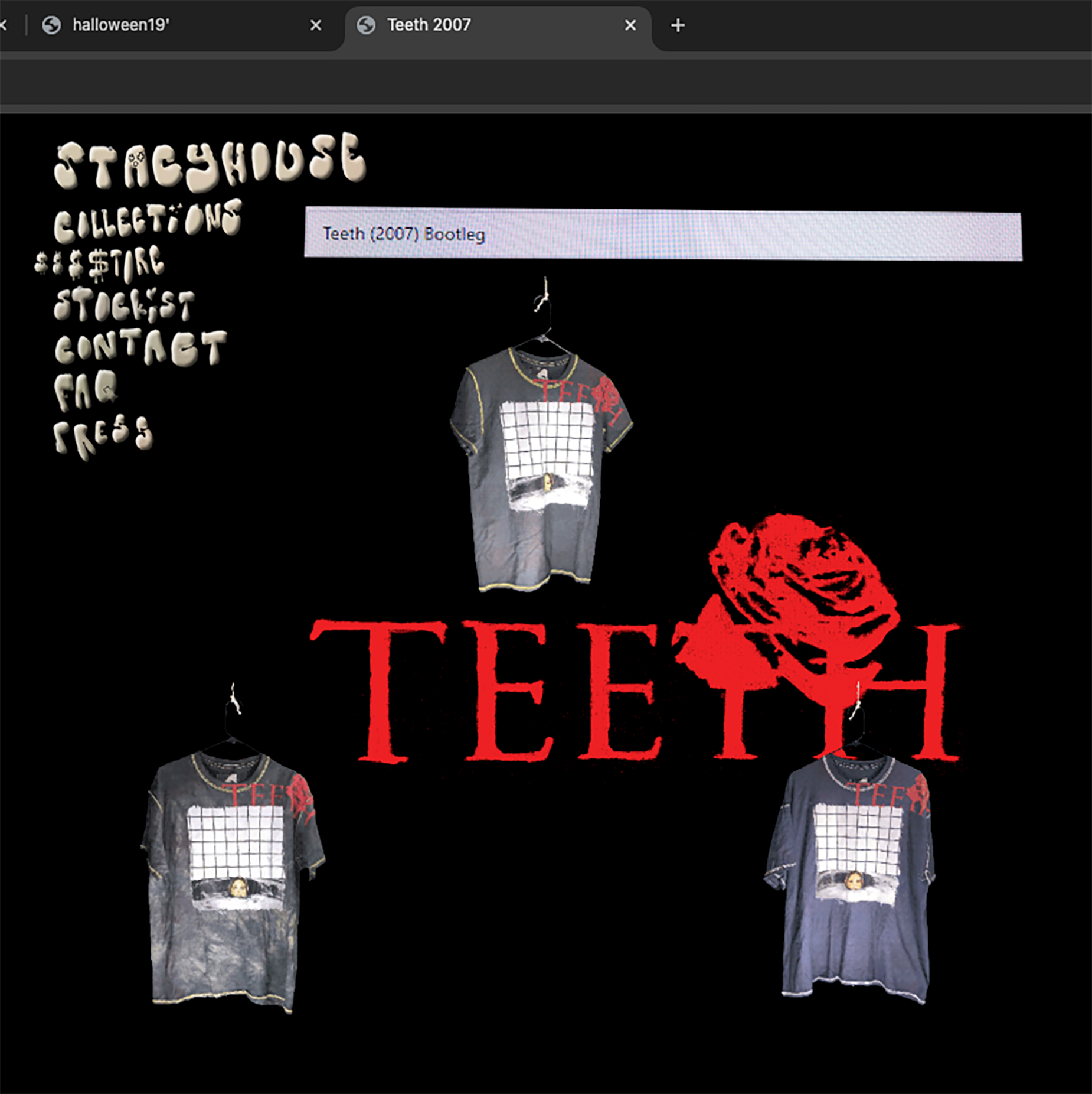 Stacy House 2019 Halloween "Teeth" Tee (1 of 20)