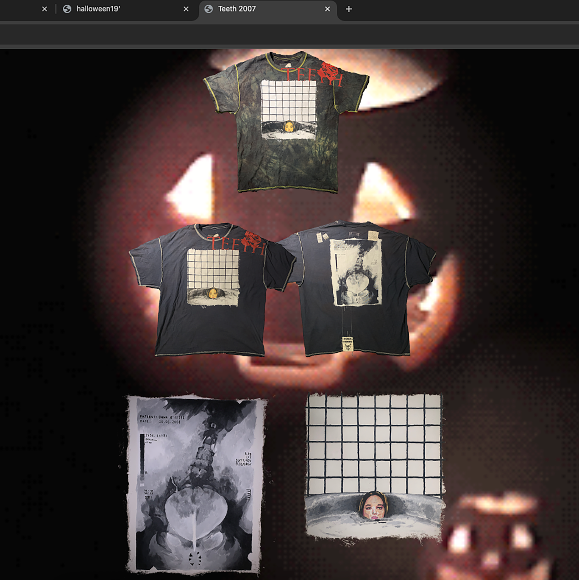 Stacy House 2019 Halloween "Teeth" Tee (1 of 20)