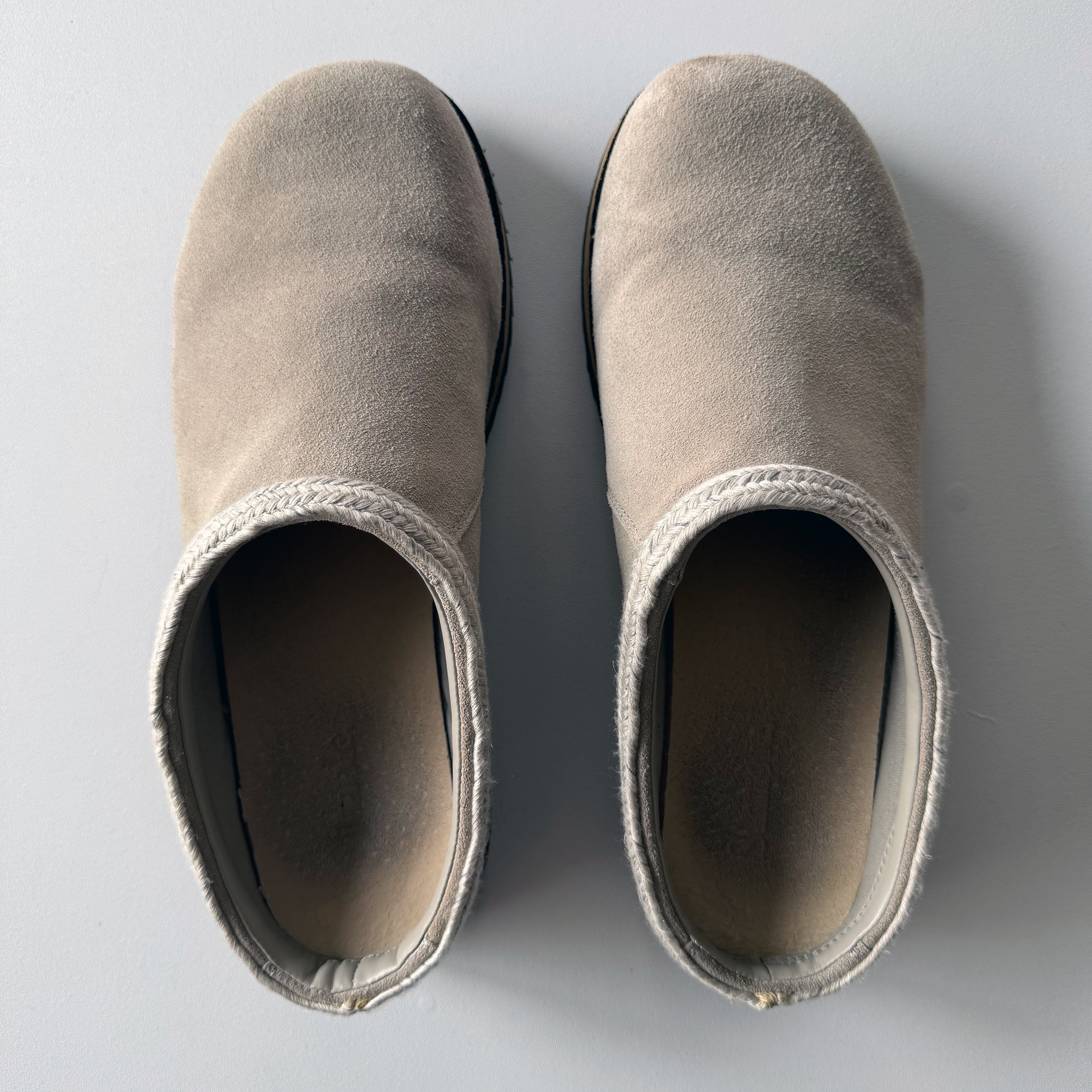 Simple Shoes Original Clog Suede Stone Grey (Size 11)