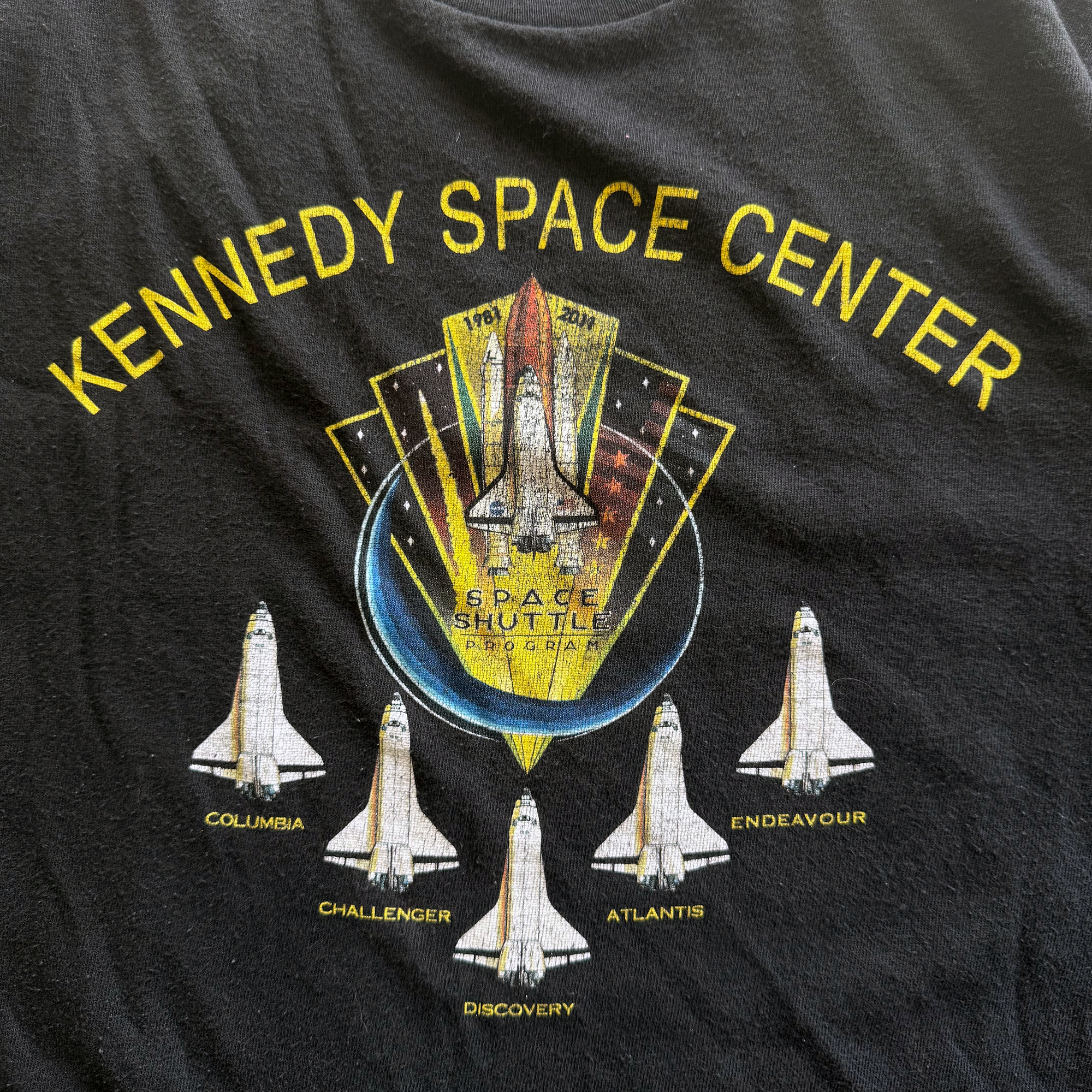 Vintage 2011 NASA Space Shuttle Program Tee