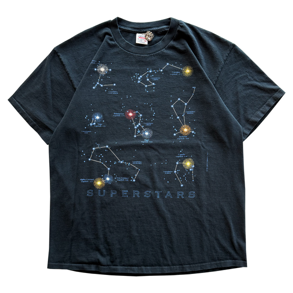 Vintage 1996 Superstars Astrology Constellations AOP Tee