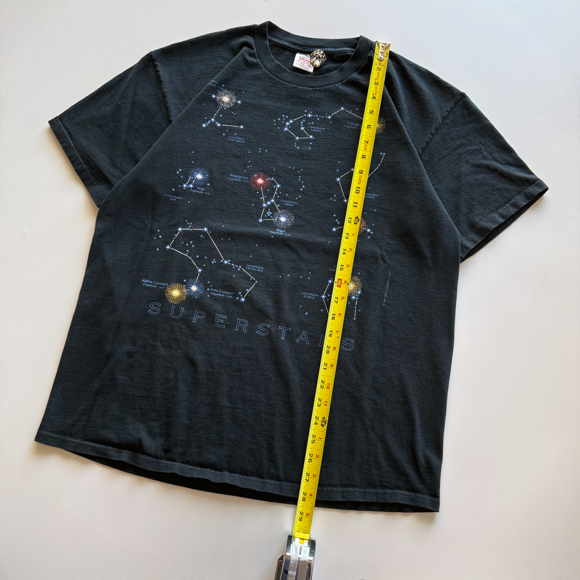 Vintage 1996 Superstars Astrology Constellations AOP Tee