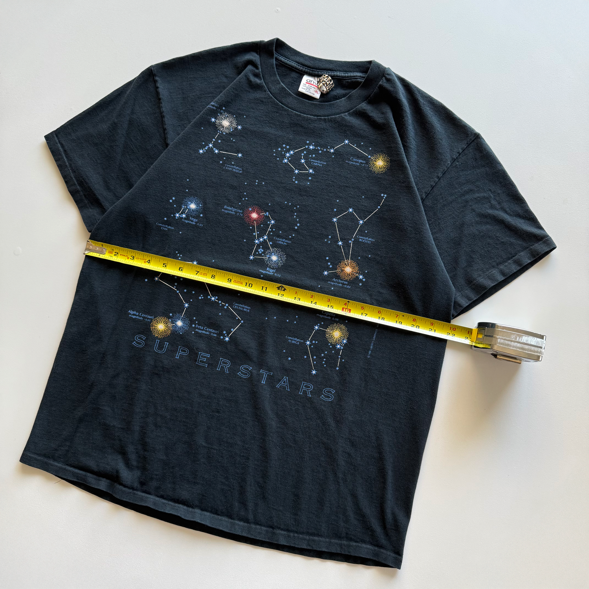 Vintage 1996 Superstars Astrology Constellations AOP Tee