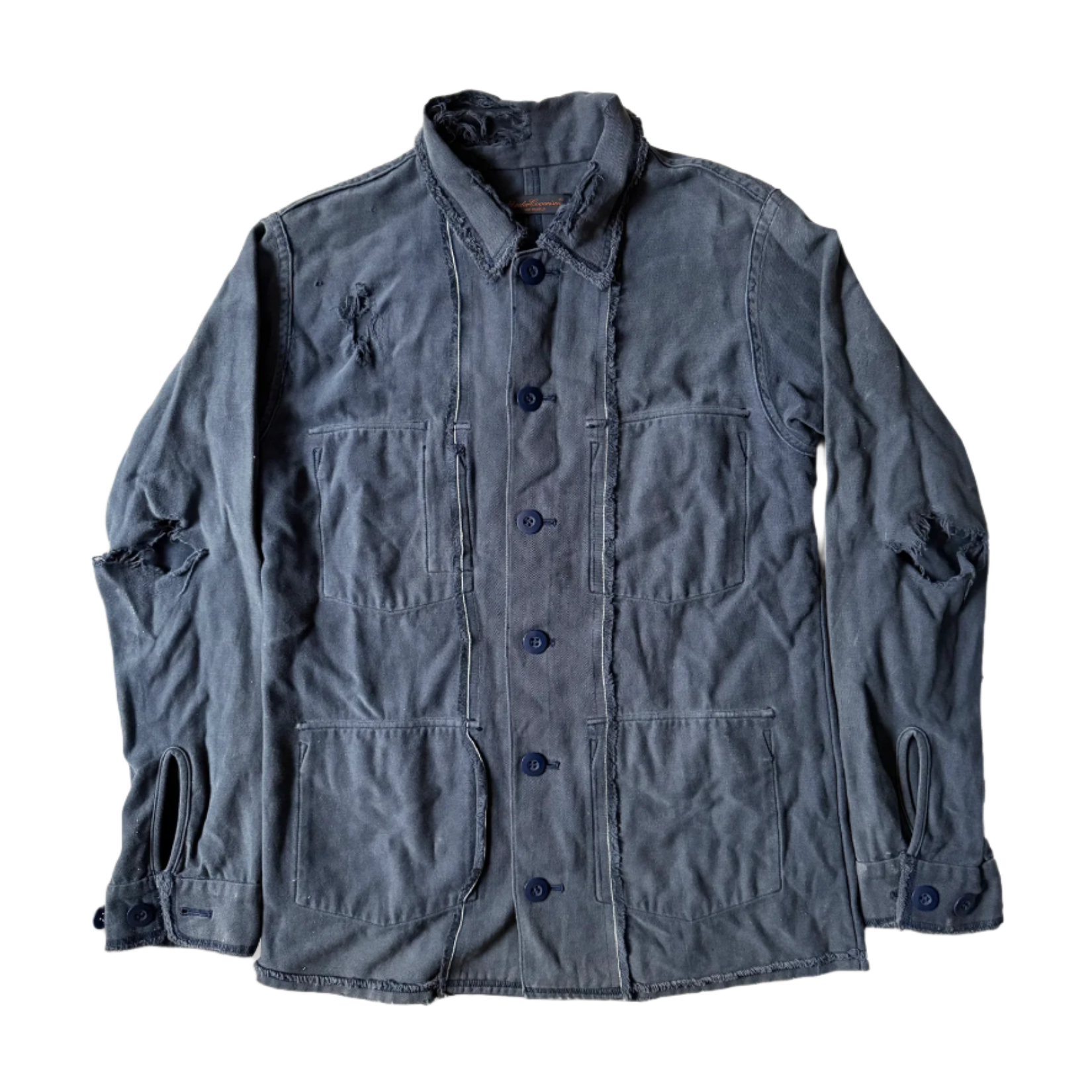 Undercover AW03 Paper Doll Hybrid Reversible Distressed Jacket